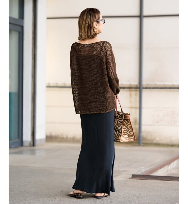 FRAMeWORK「≪追加≫LINEN CORD ニット 2」|ニット・セーター|