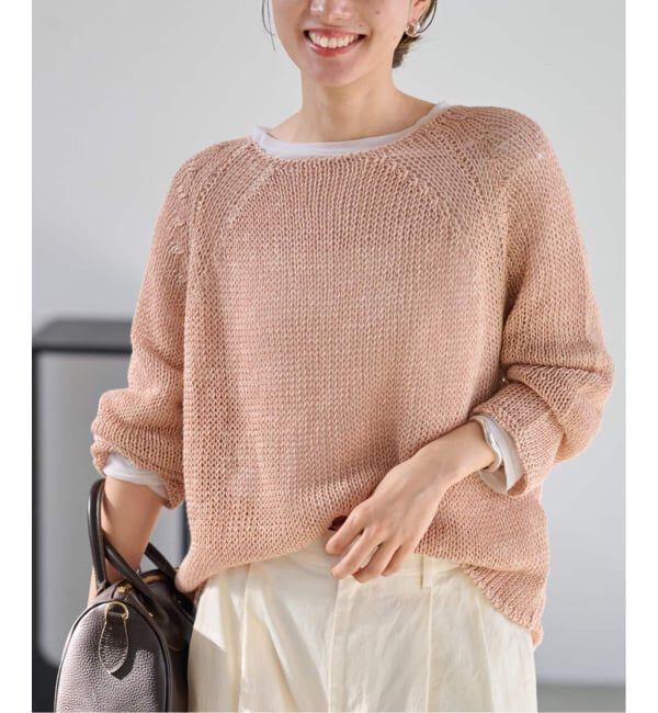 FRAMeWORK「≪追加≫LINEN CORD ニット 2」|ニット・セーター|