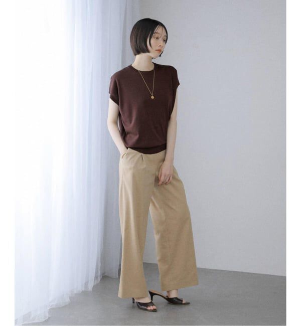  「《追加2》【洗える】ウォッシャブルフレンチプルオーバー」|ニット・セーター|