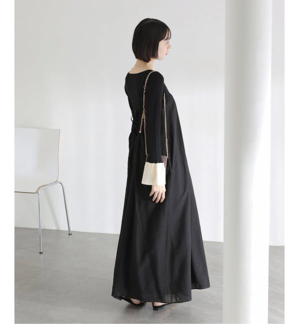  「【洗える】フリルスリーブニット」|ニット・セーター|