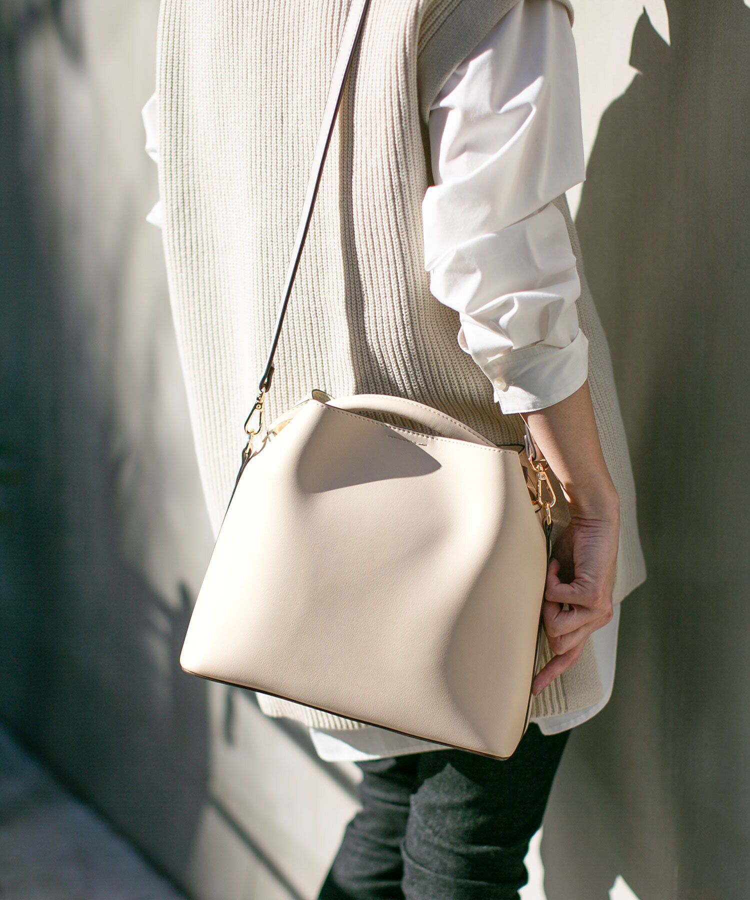 nano･universe「WEB限定/3wayワンハンドルバッグ」|ショルダー・メッセンジャー|