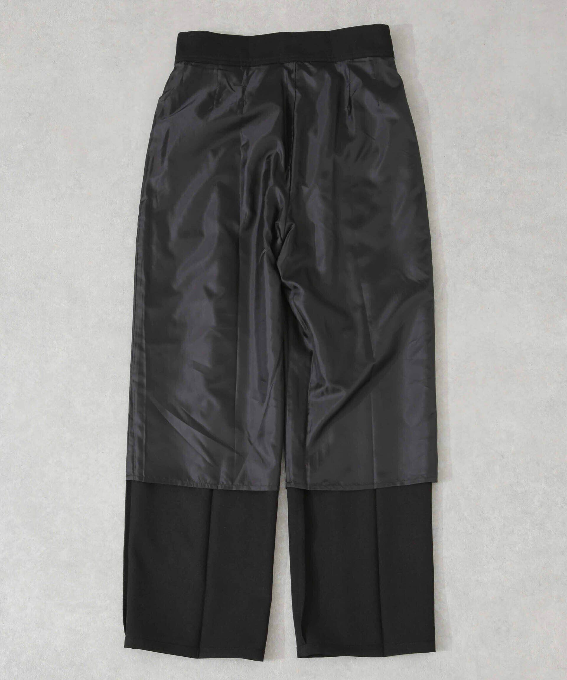 nano･universe「タックテーパードパンツ」|チノ|