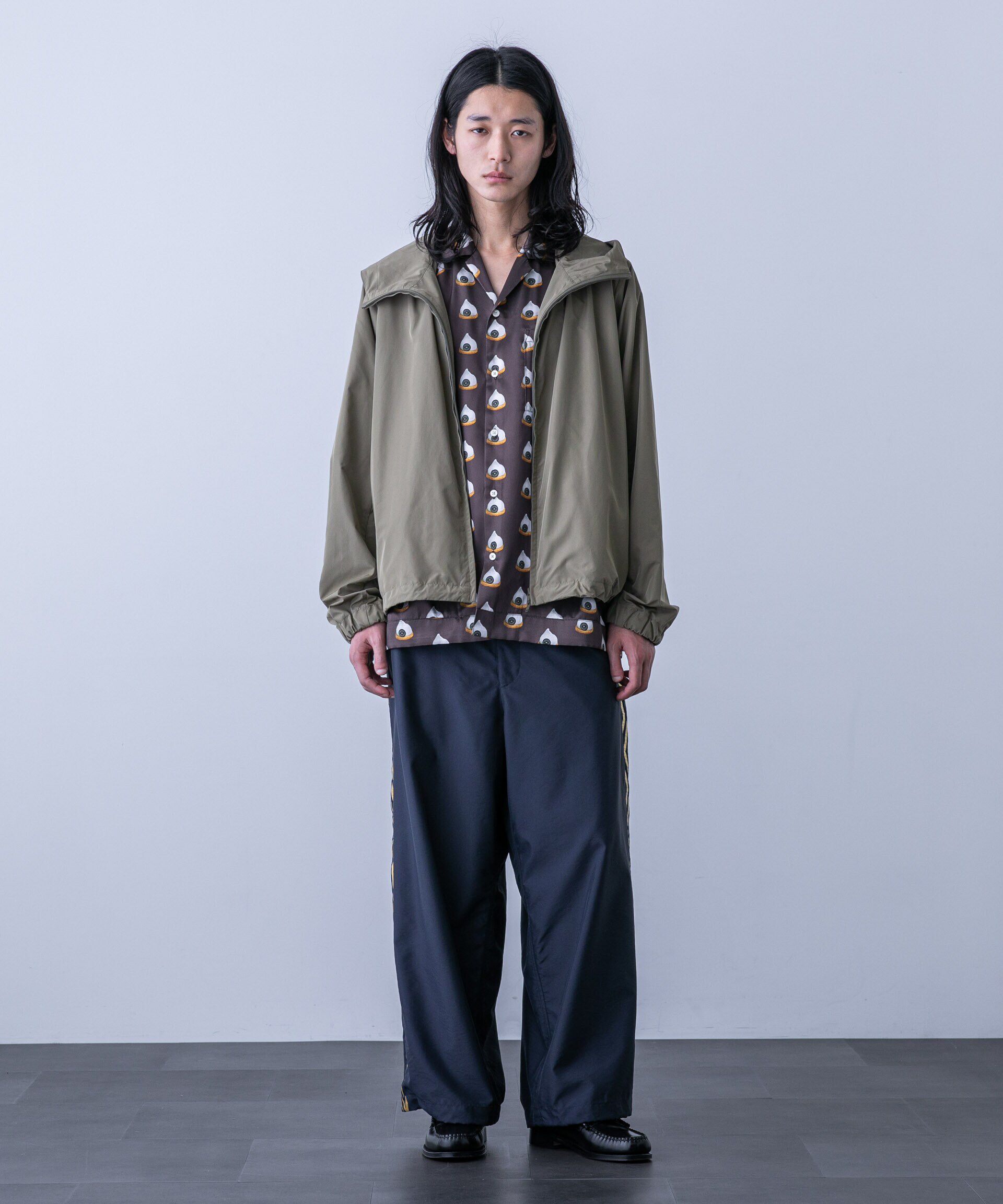 nano･universe「「HOTEL PALACE(オテルパラス)」スイーツプリントオープンカラーシャツ」|シャツ・ブラウス|