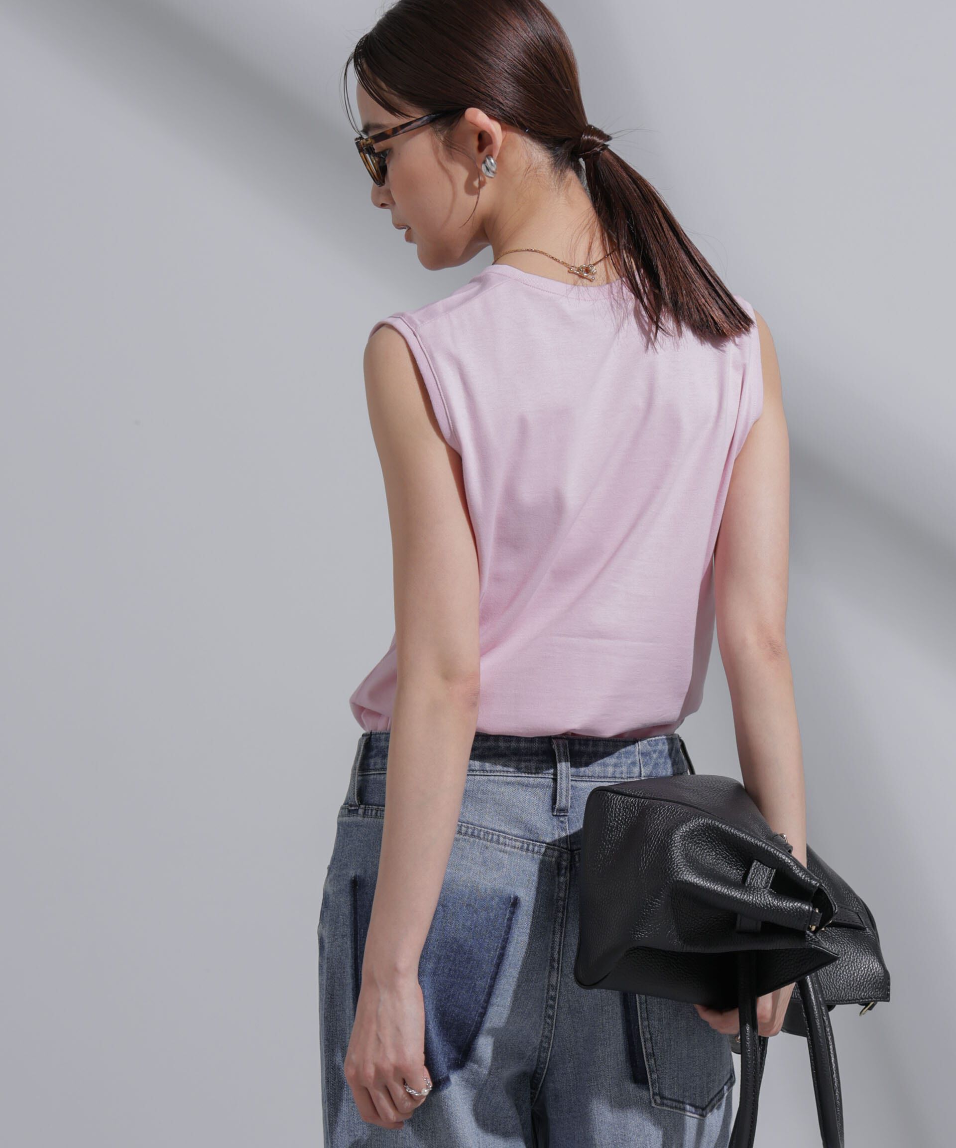 nano･universe「Anti Soaked(R)  汗染み防止 カラフルノースリTシャツ」|Tシャツ・カットソー|