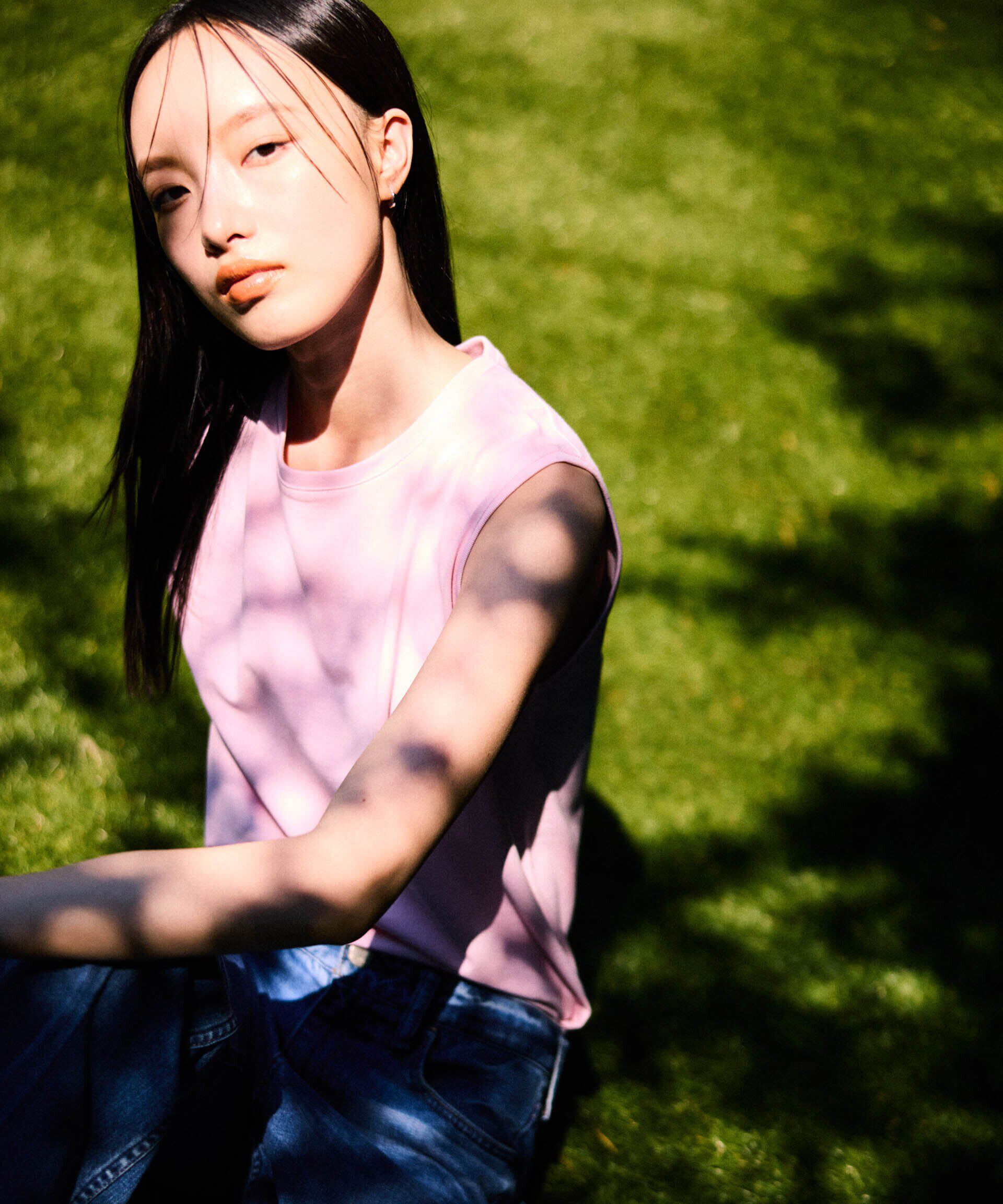 nano･universe「Anti Soaked(R)  汗染み防止 カラフルノースリTシャツ」|Tシャツ・カットソー|