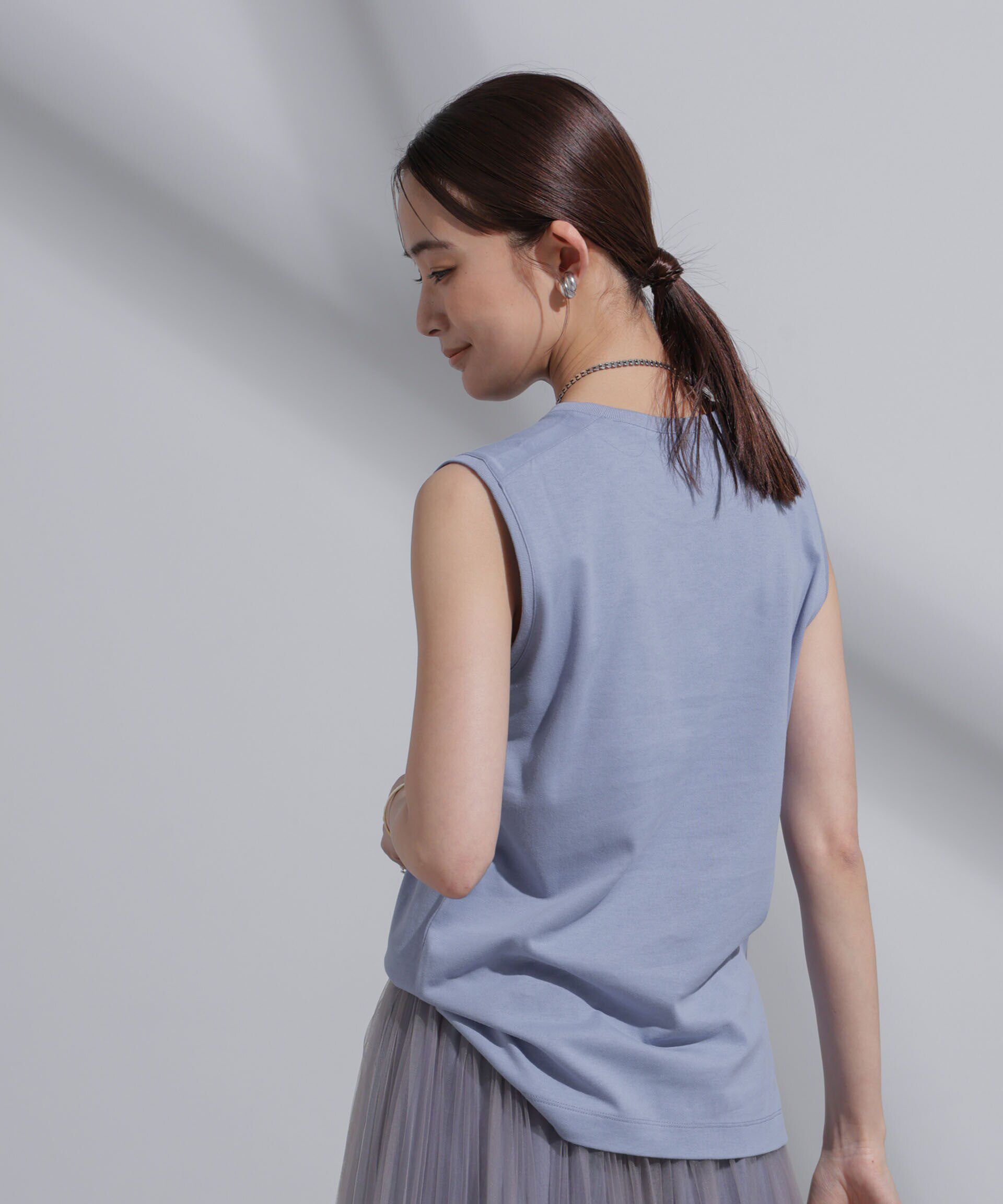 nano･universe「Anti Soaked(R)  汗染み防止 カラフルノースリTシャツ」|Tシャツ・カットソー|