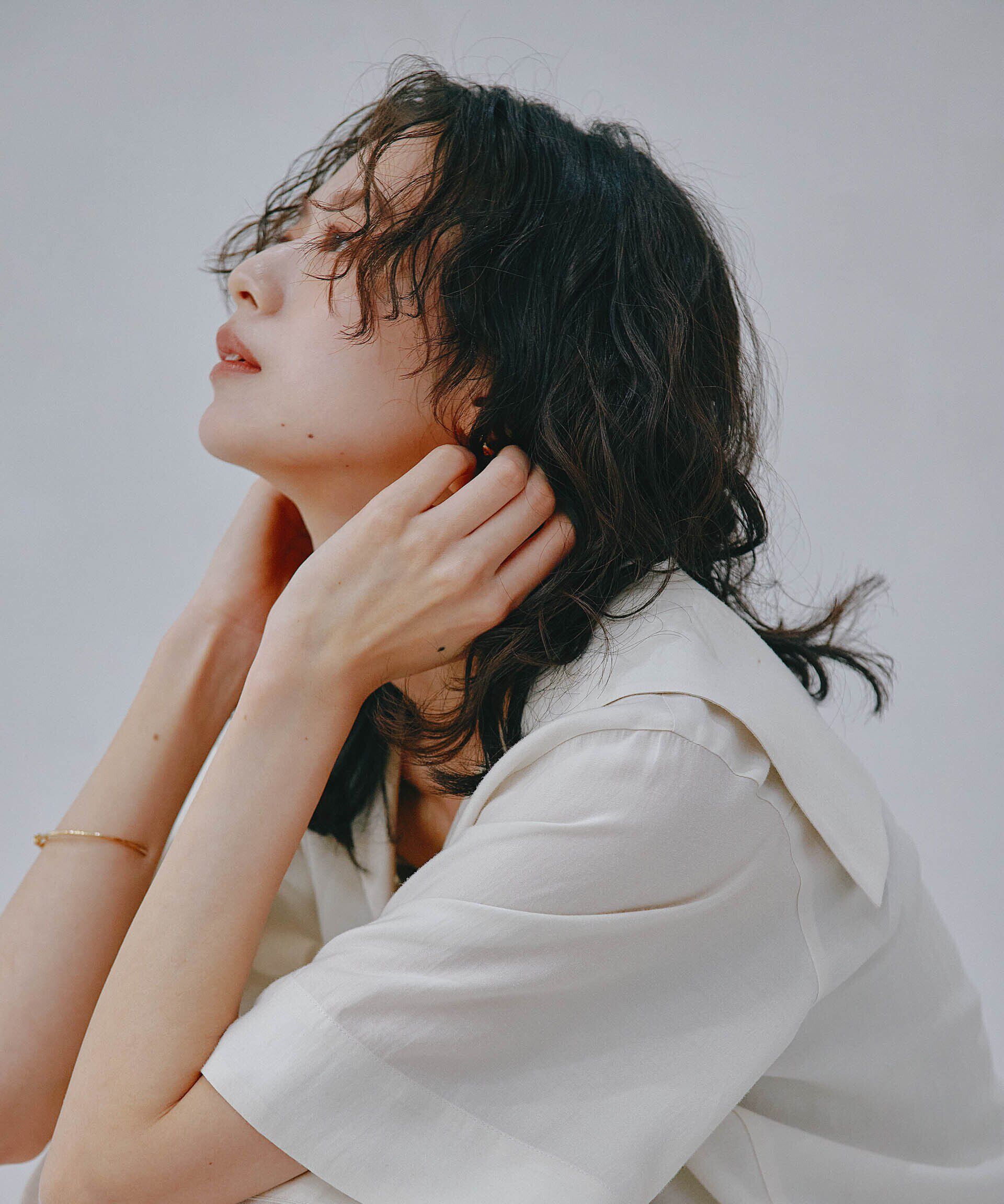 nano･universe「セーラーカラーブラウス」|シャツ・ブラウス|