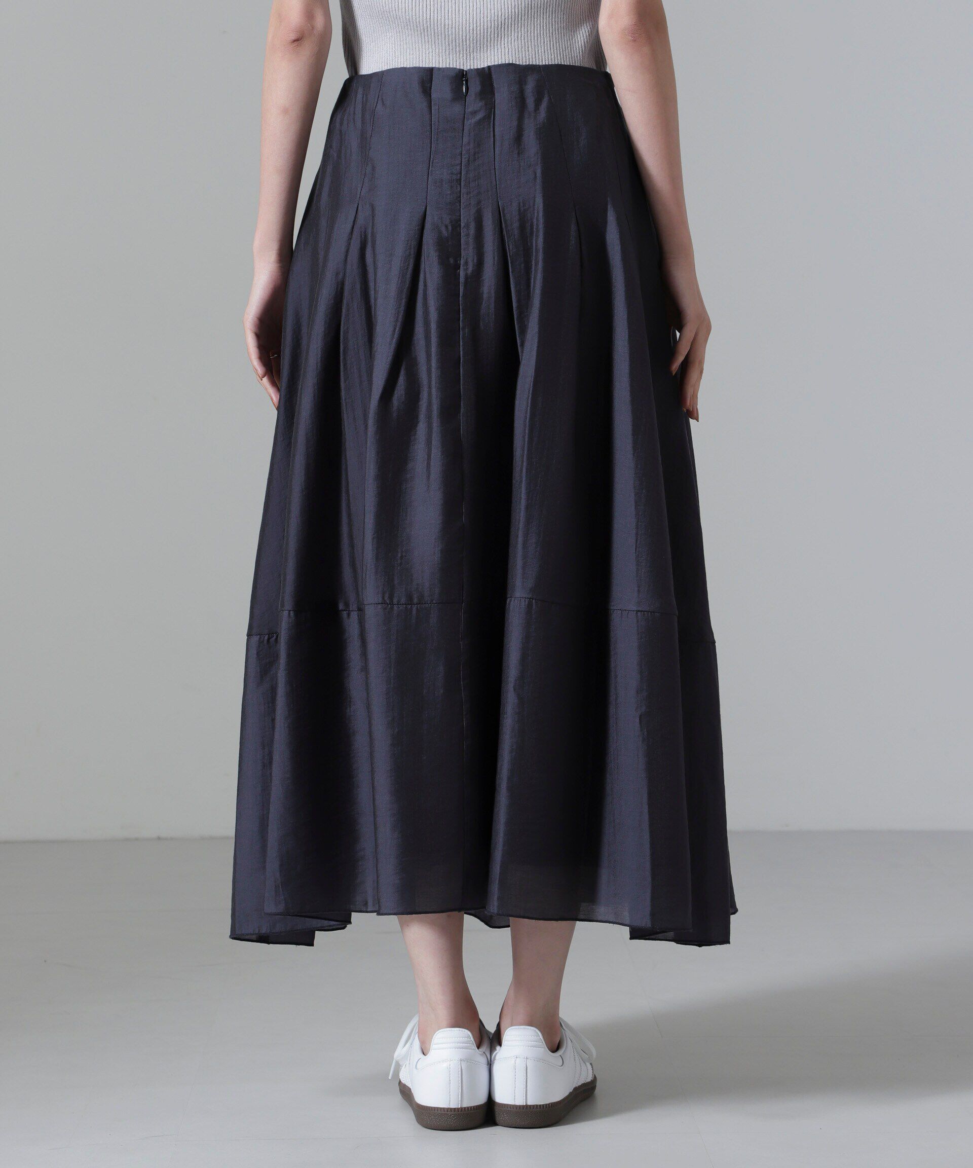 nano･universe「オーガンジータックスカート(セットアップ可)」|スカート|