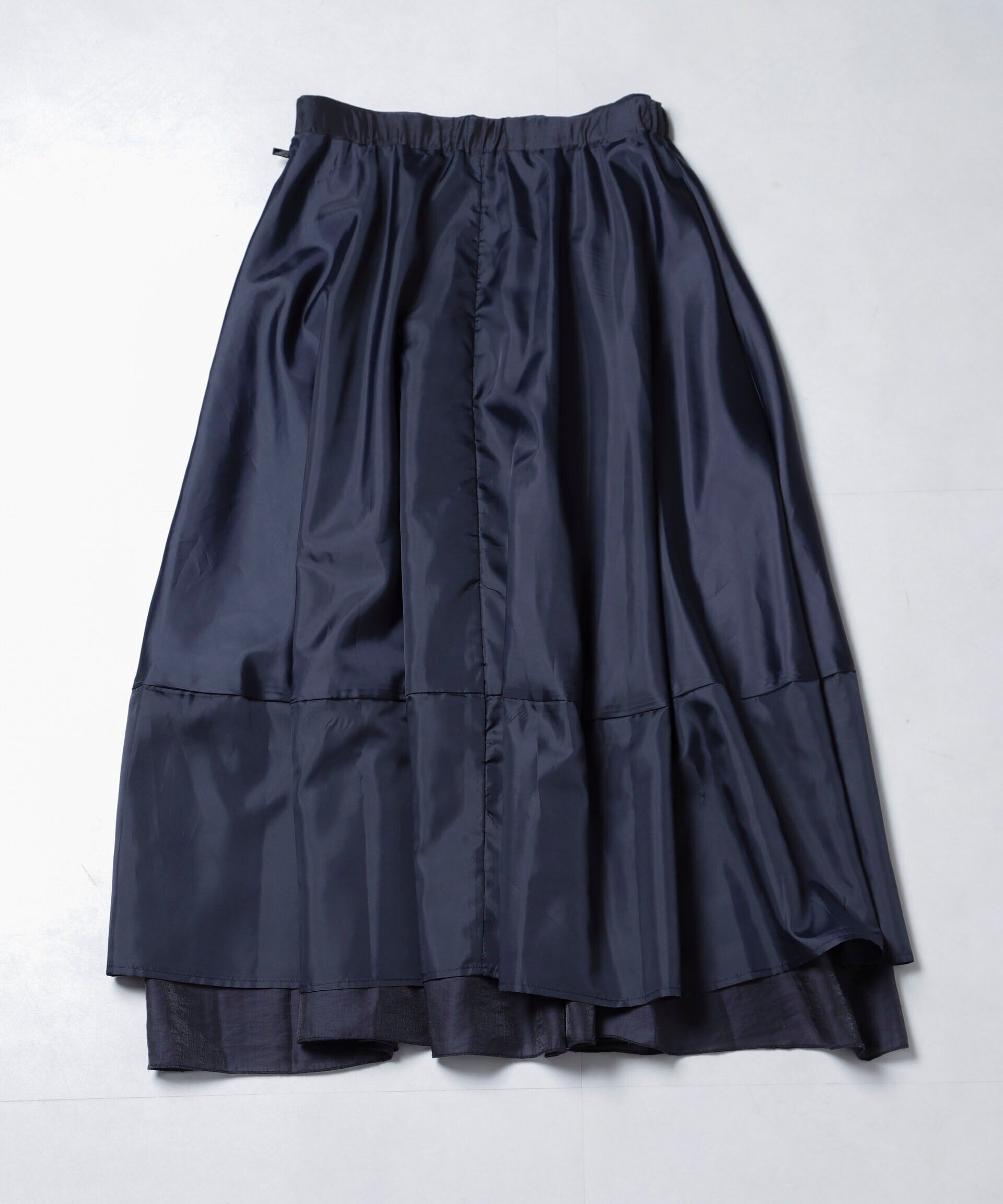 nano･universe「オーガンジータックスカート(セットアップ可)」|スカート|