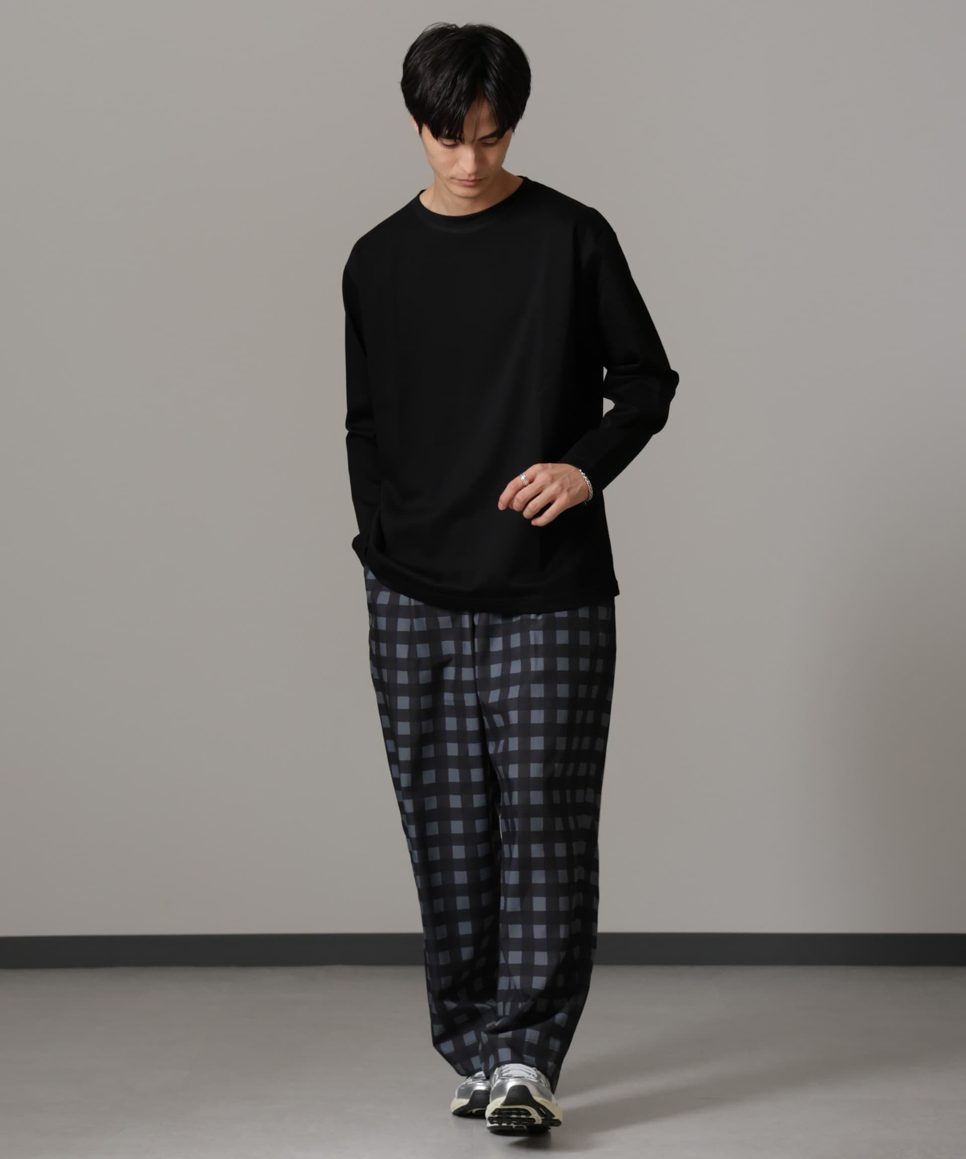 nano･universe「オリジナルパターンイージーパンツ」|チノ|