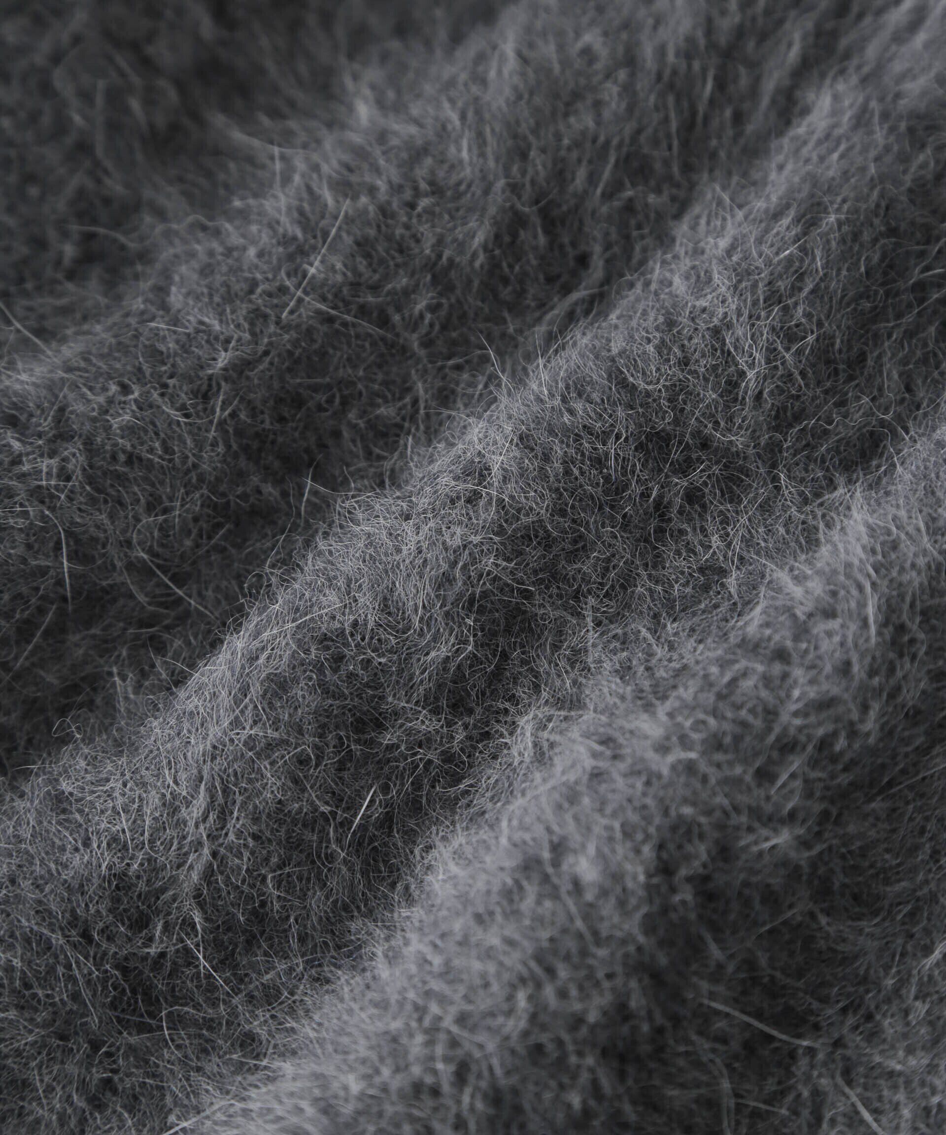 nano･universe「フォックスカシミヤショートジップカーディガン」|ニット・セーター|