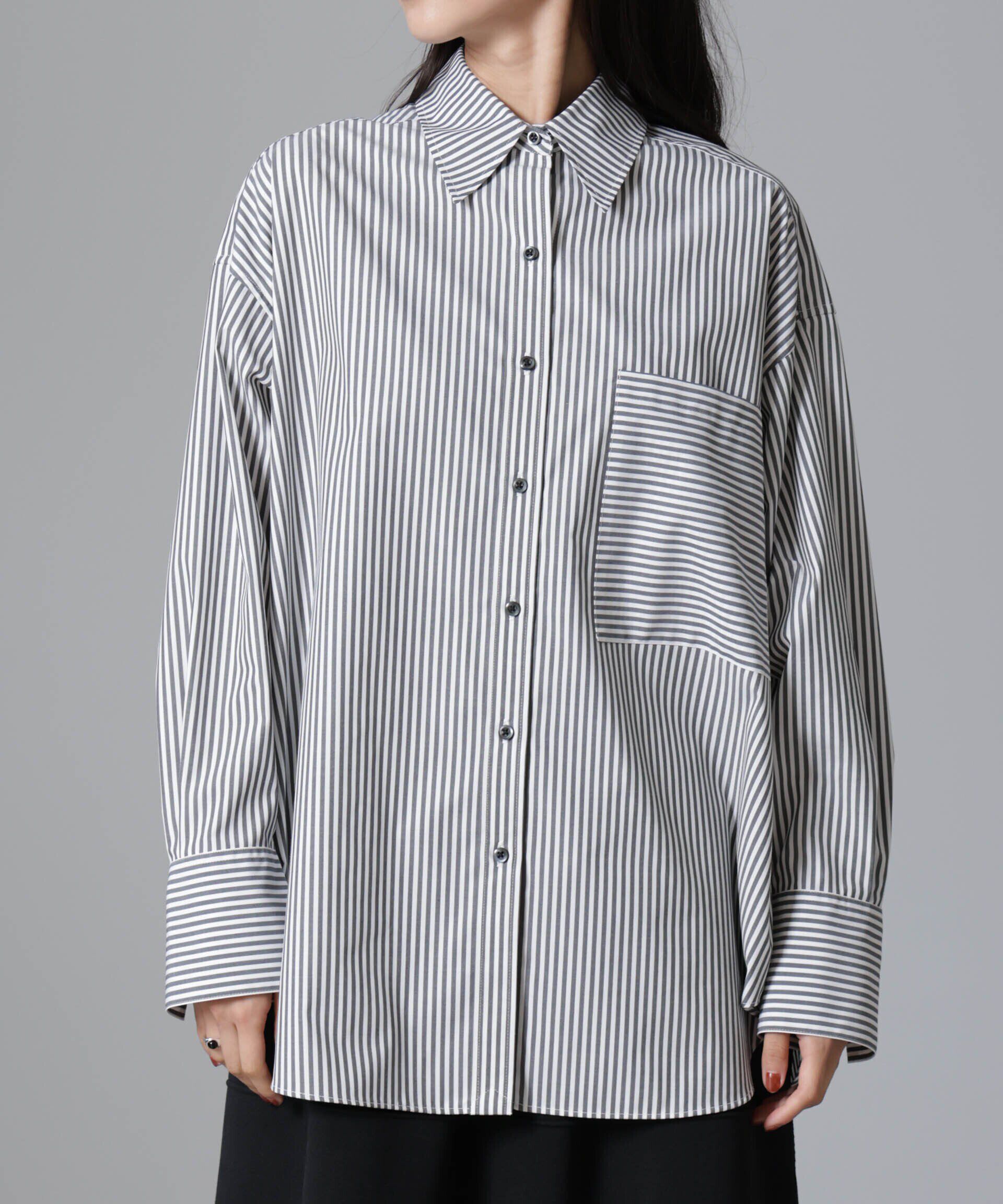 nano･universe「バッククロスオーバーシャツ」|シャツ・ブラウス|