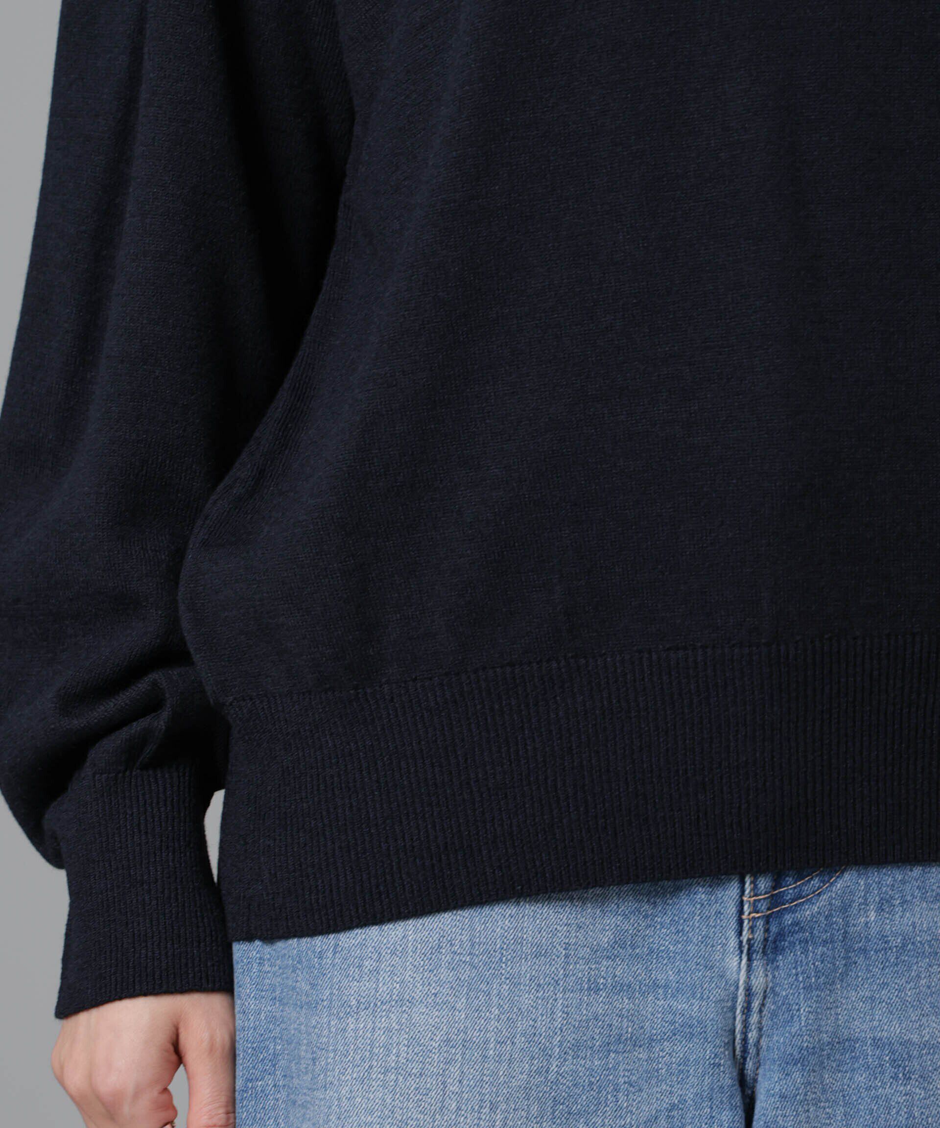 nano･universe「静電気防止 Vネックプルオーバーニット」|ニット・セーター|