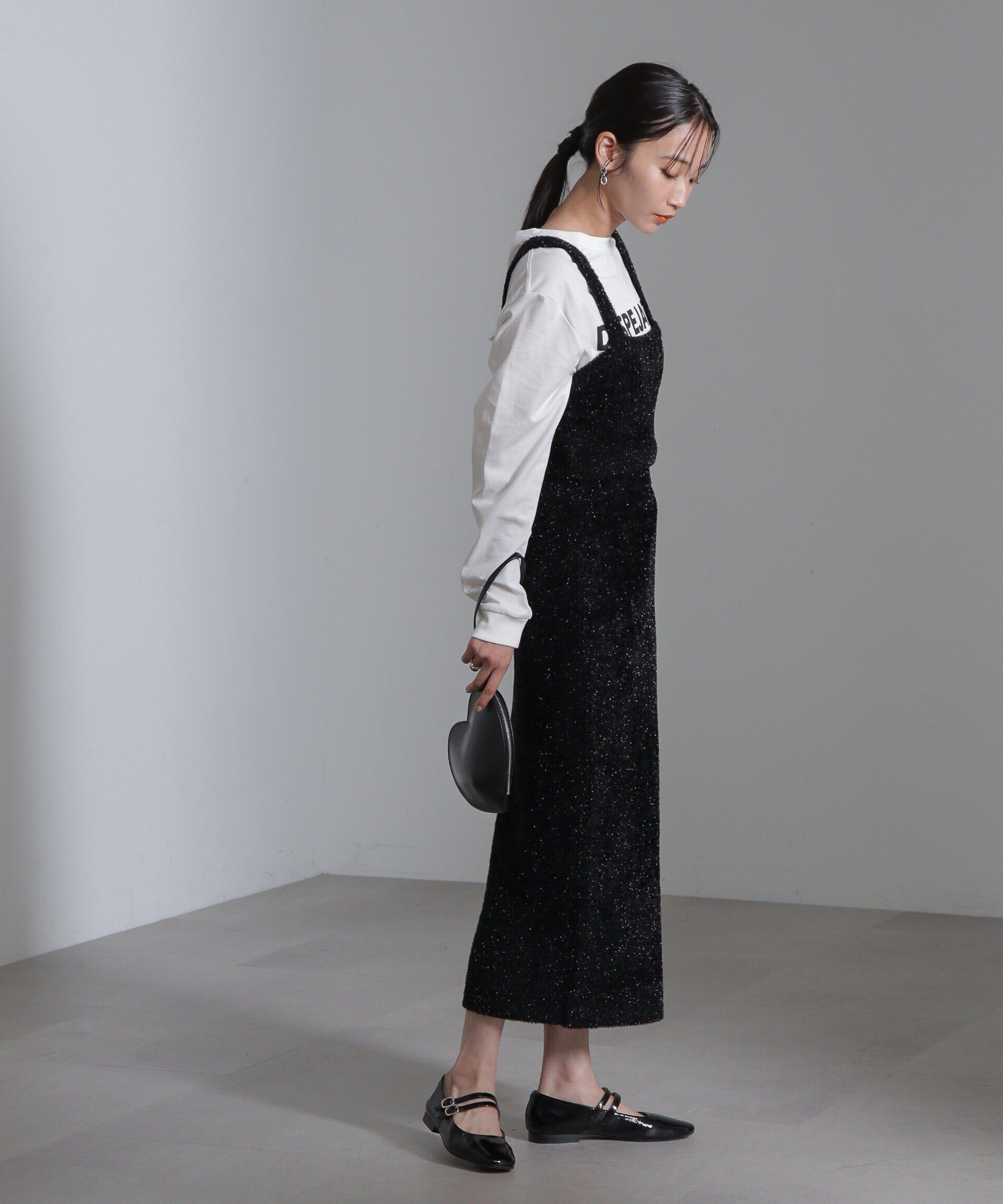 nano･universe「ラメシャギーニットビスチェ(セットアップ可)」|ニット・セーター|