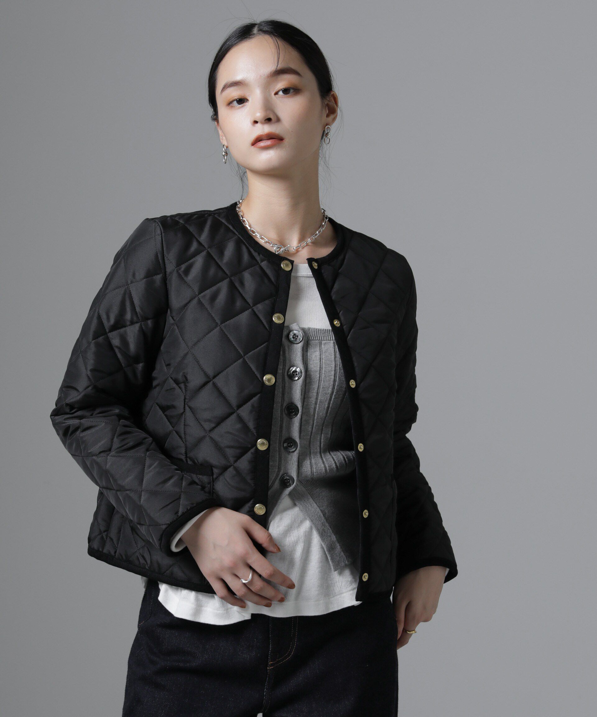 nano･universe「TRADITIONAL WEATHERWEAR/ARKLEY」|ブルゾン・スタジャン|