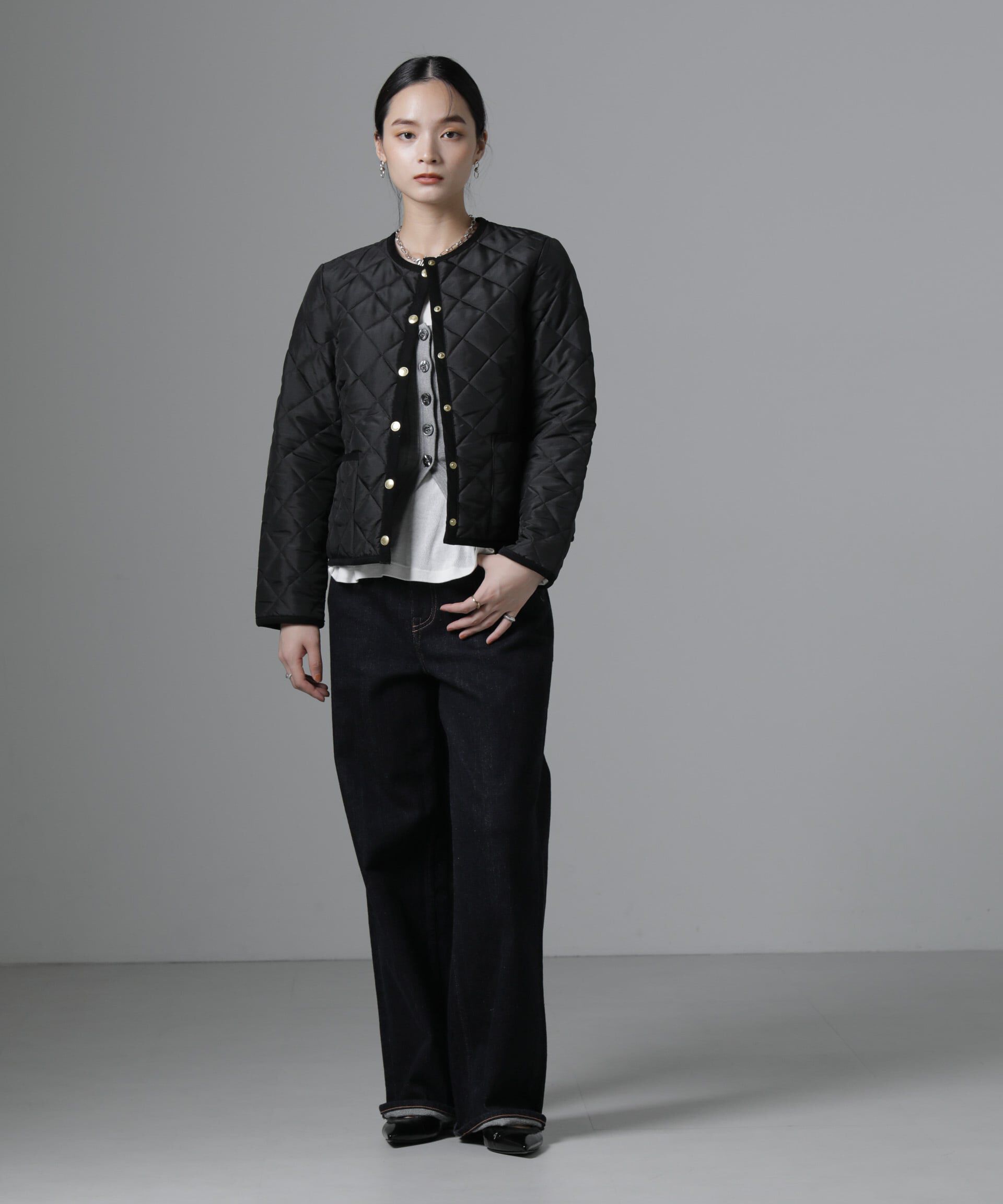 nano･universe「TRADITIONAL WEATHERWEAR/ARKLEY」|ブルゾン・スタジャン|