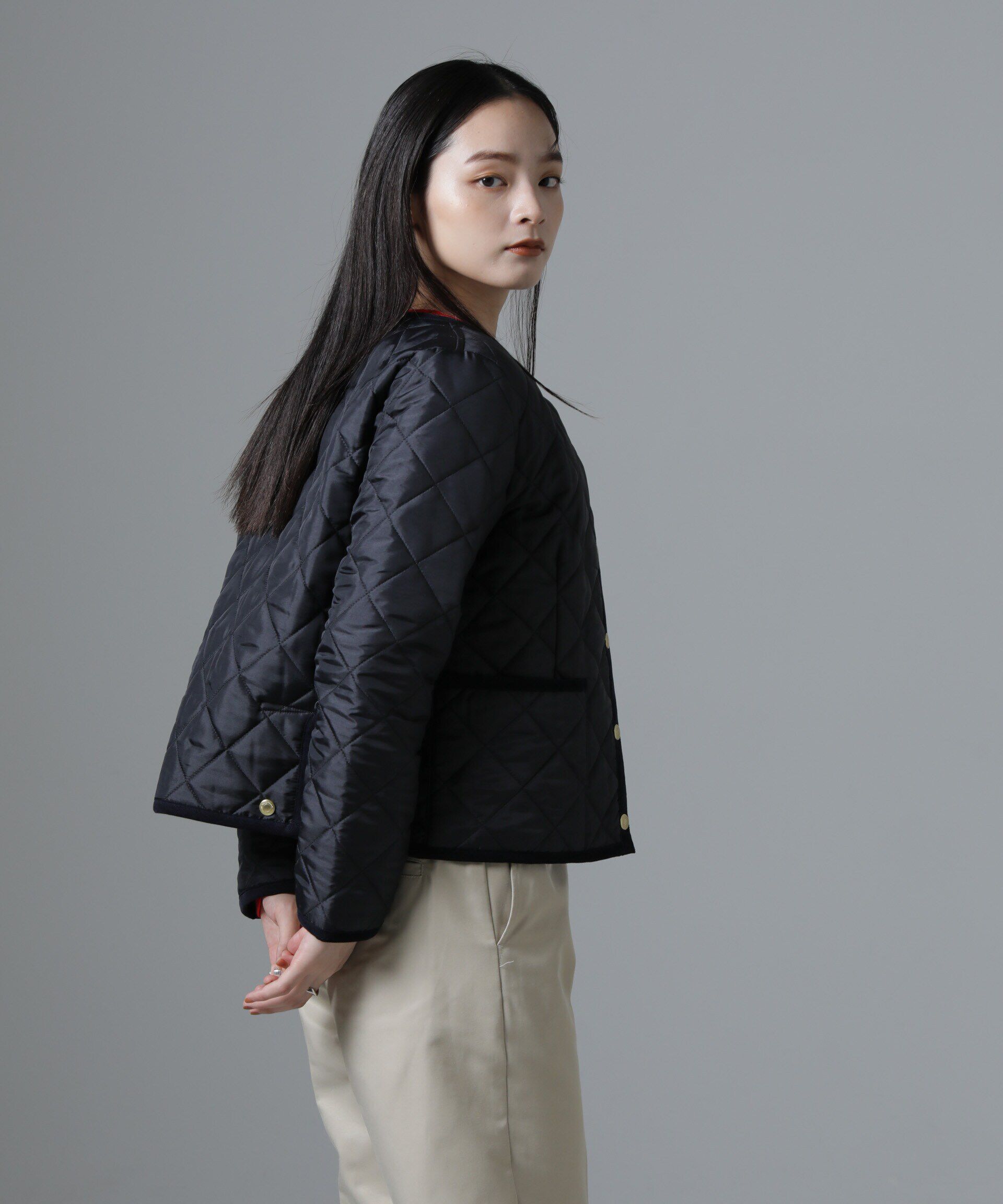 nano･universe「TRADITIONAL WEATHERWEAR/ARKLEY」|ブルゾン・スタジャン|