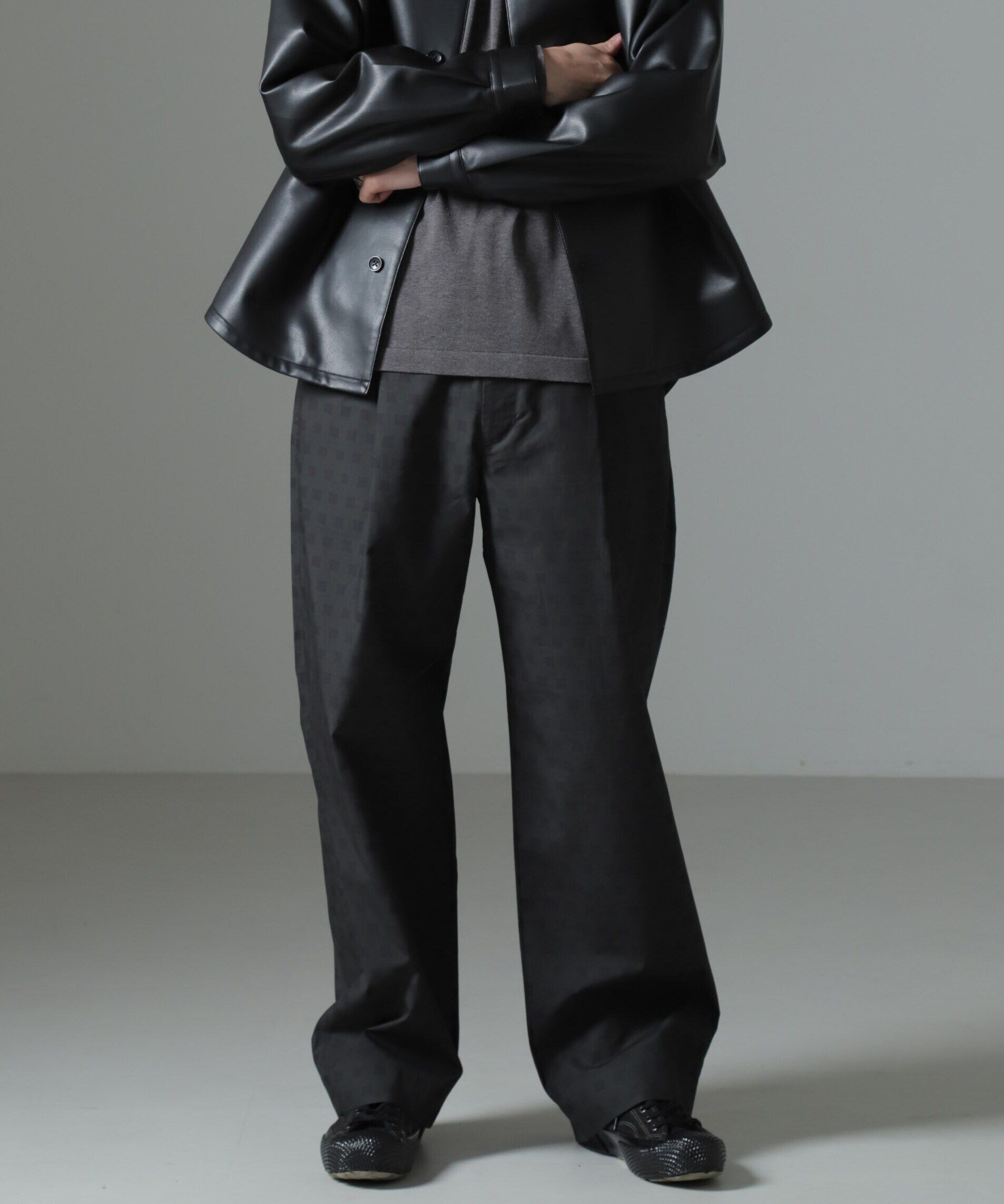 nano･universe「オリジナルパターンイージーパンツ」|チノ|パターン32