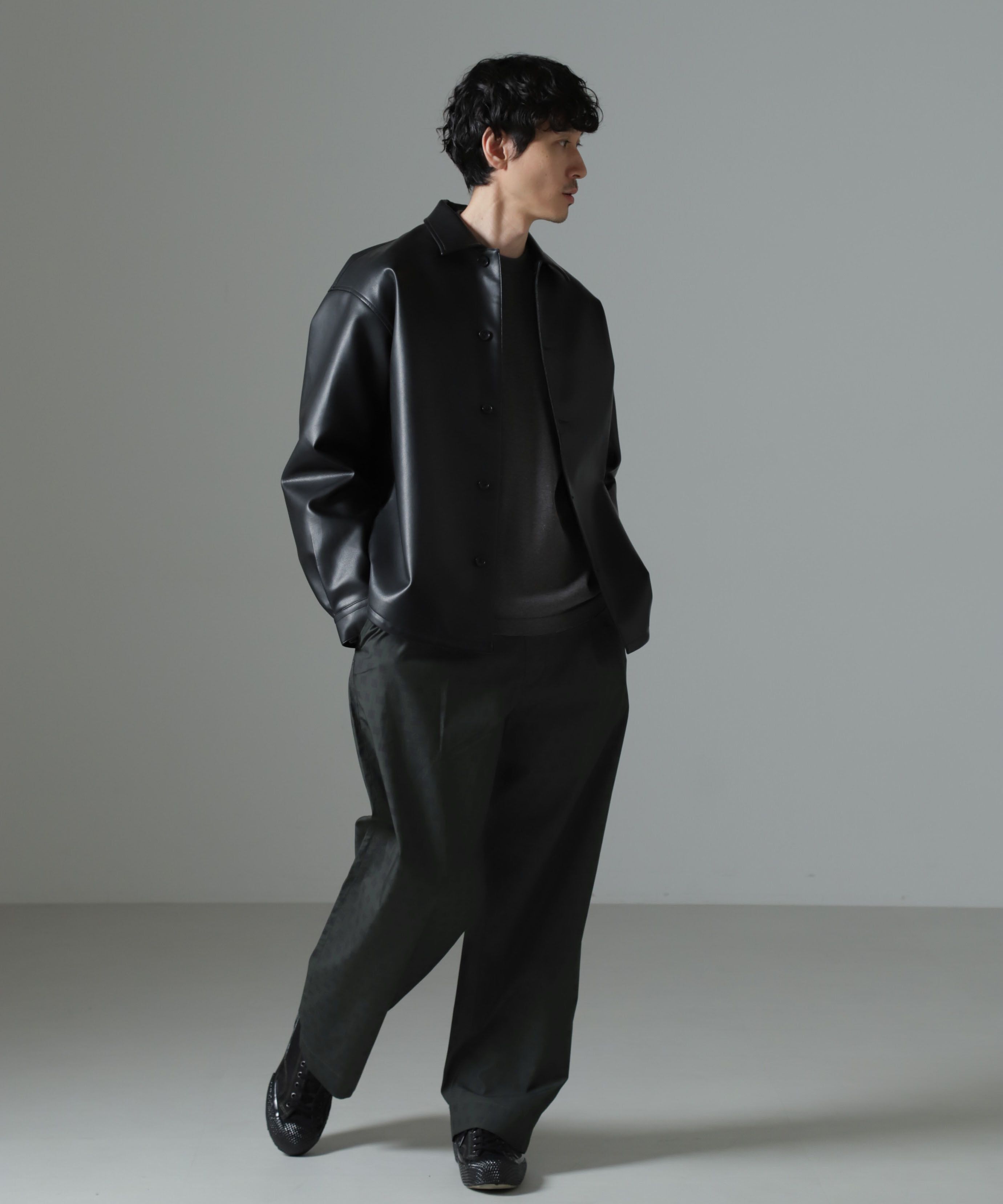 nano･universe「オリジナルパターンイージーパンツ」|チノ|