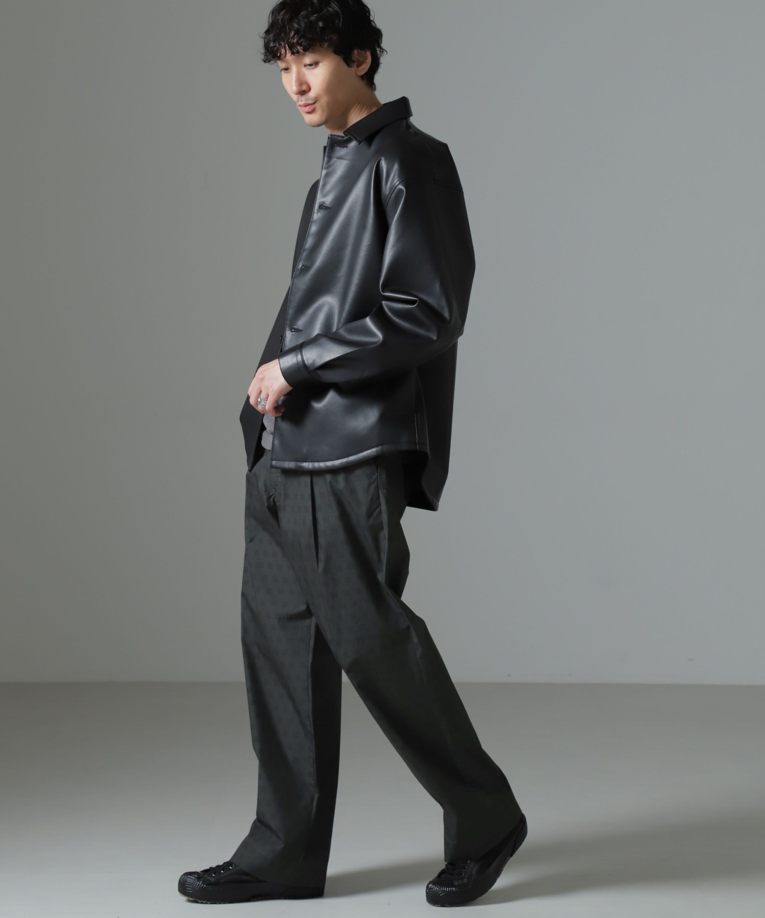 nano･universe「オリジナルパターンイージーパンツ」|チノ|