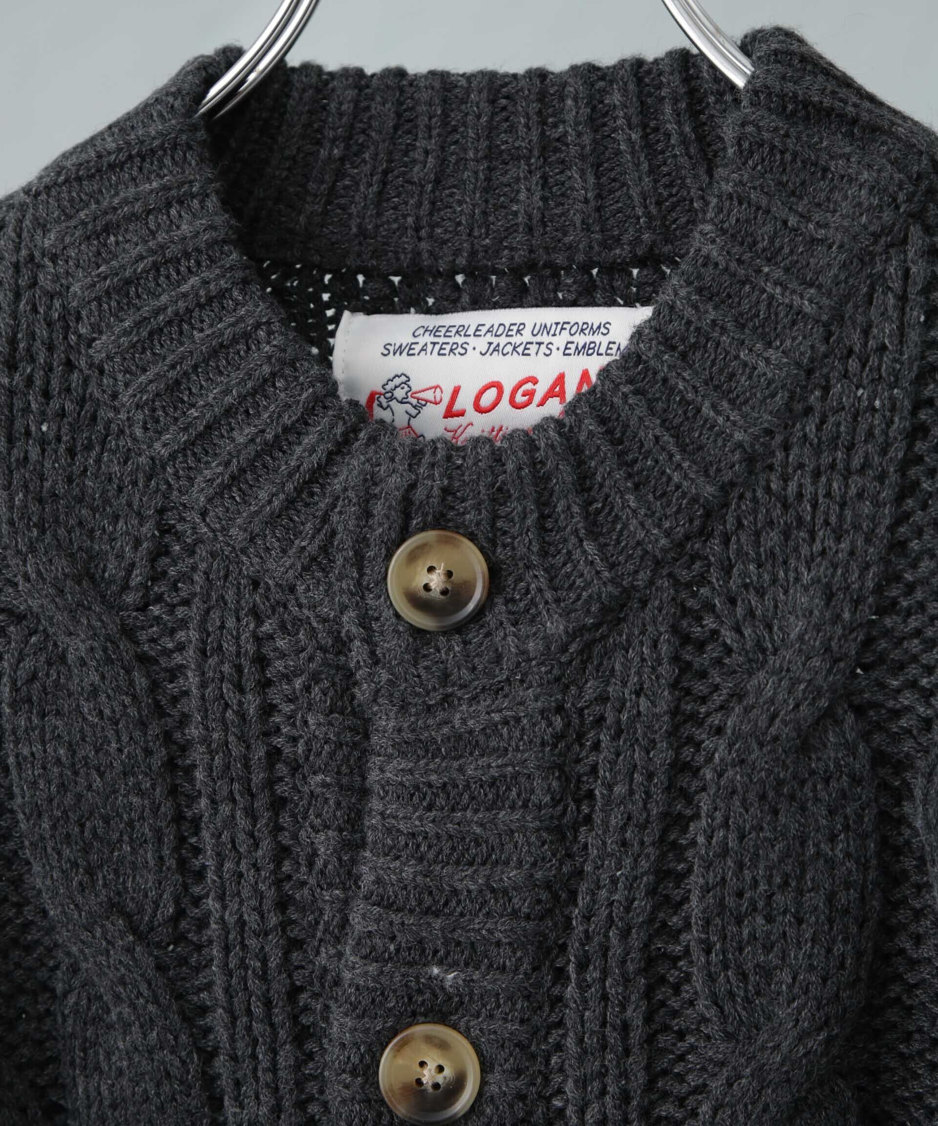 nano･universe「LOGAN/Foil カーディガン」|ニット・セーター|