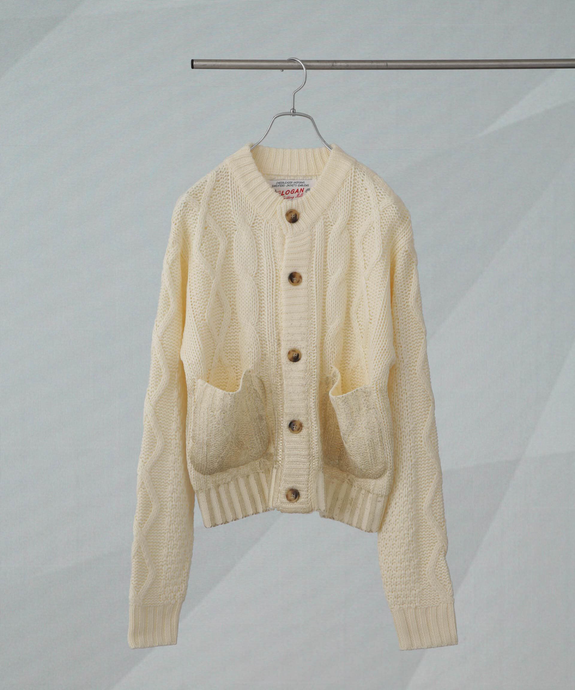 nano･universe「LOGAN/Foil カーディガン」|ニット・セーター|