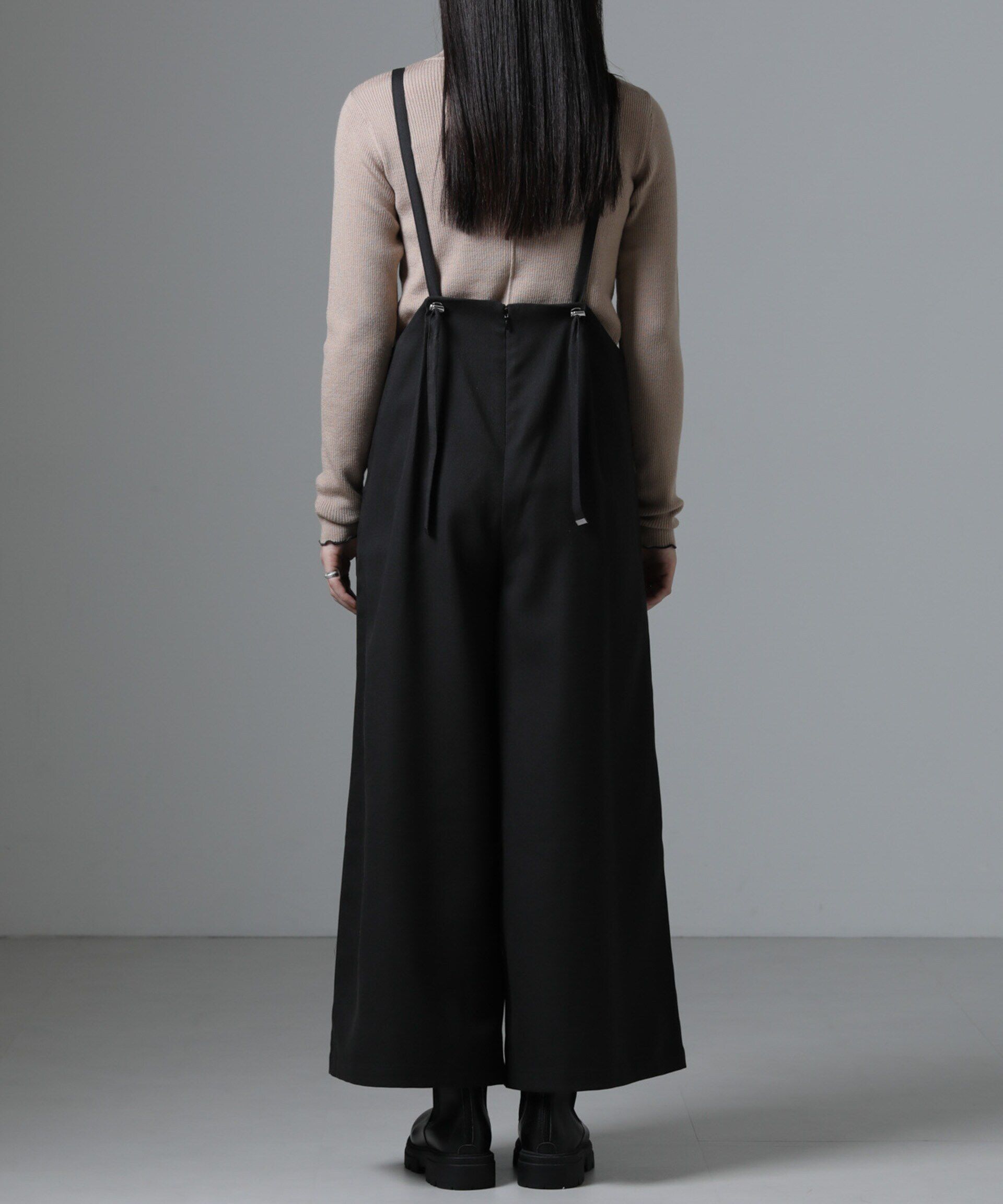 nano･universe「サロペットワイドパンツ（セットアップ可）」|ワンピース|