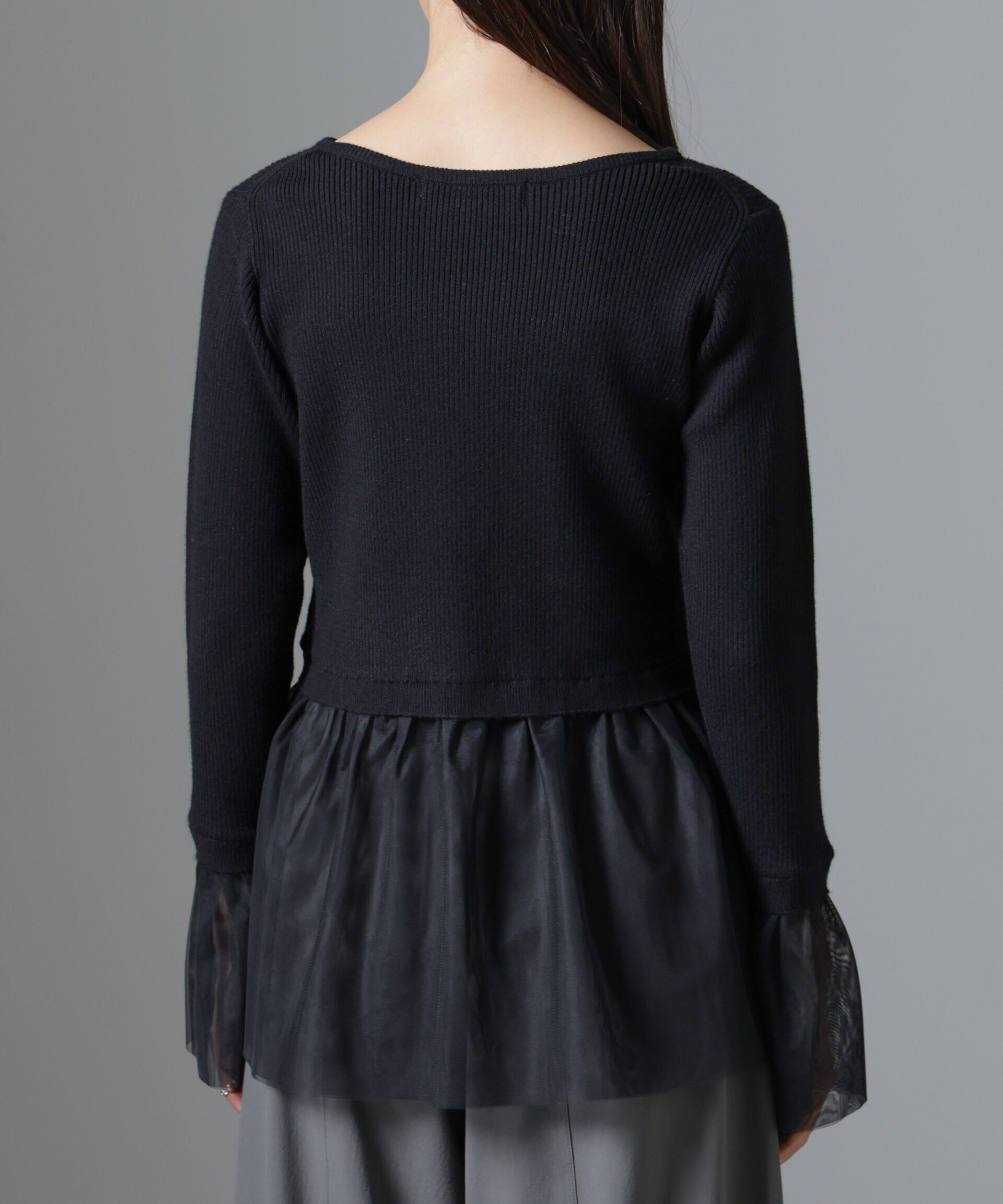 nano･universe「シアーチュールコンビリブニット」|ニット・セーター|