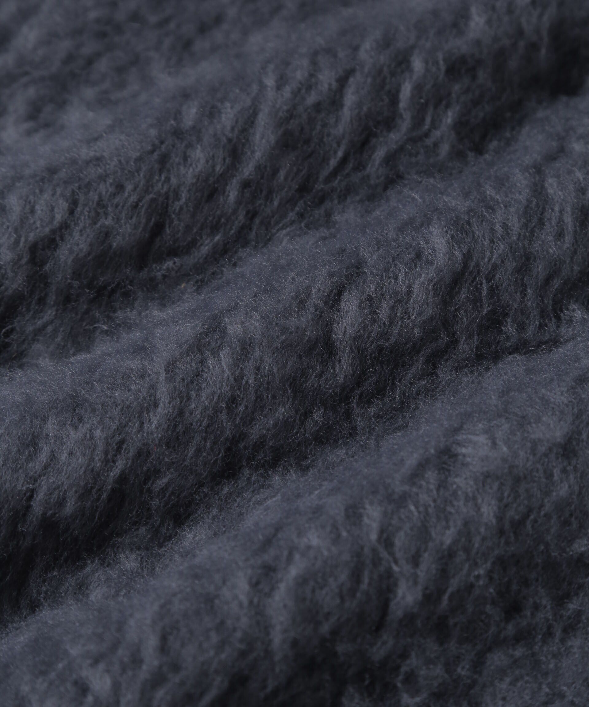 nano･universe「カール起毛クルーネックニット」|ニット・セーター|