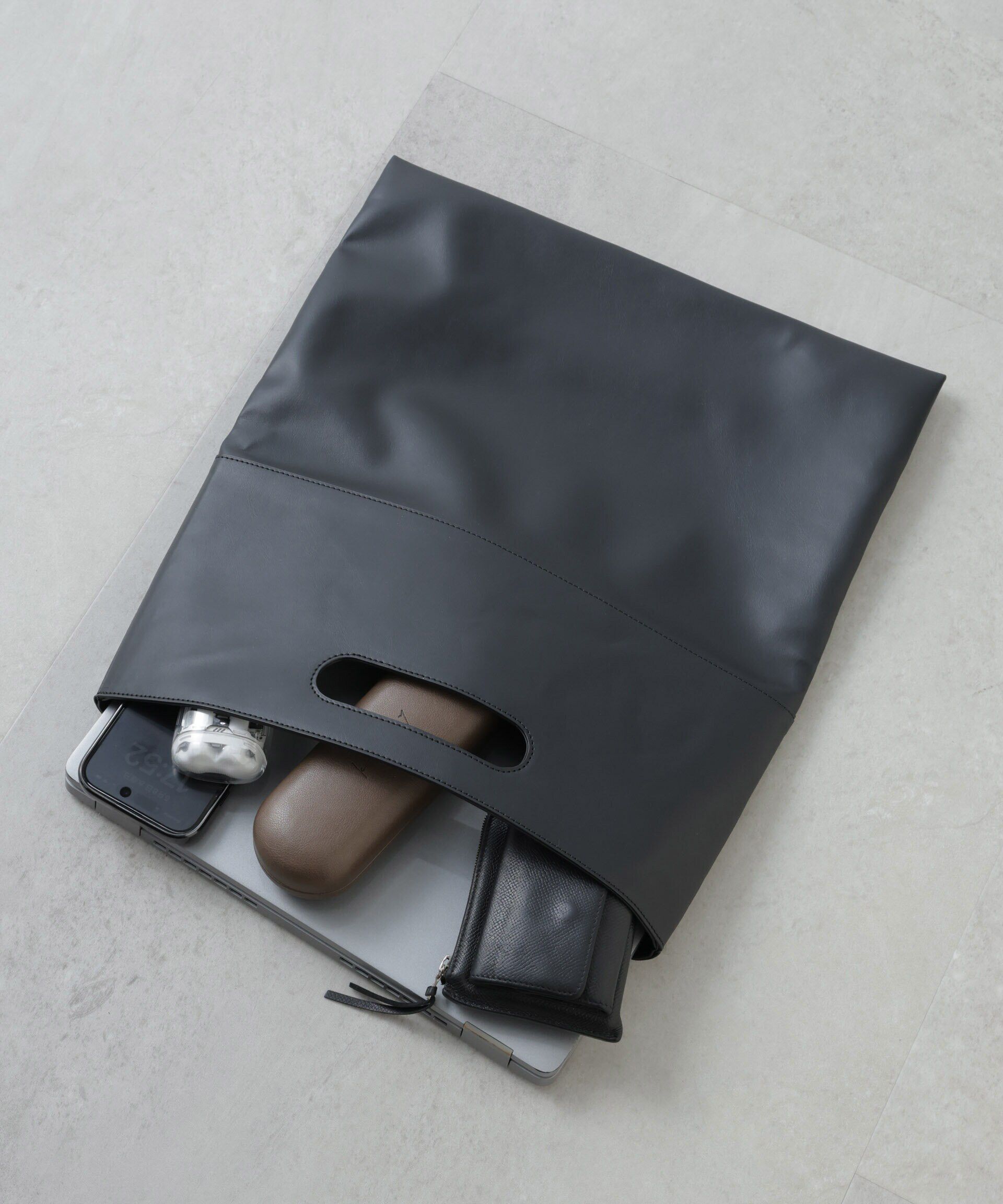 nano･universe「WEB限定/シンセティックレザー2WAYクラッチバッグ」|ショルダー・メッセンジャー|