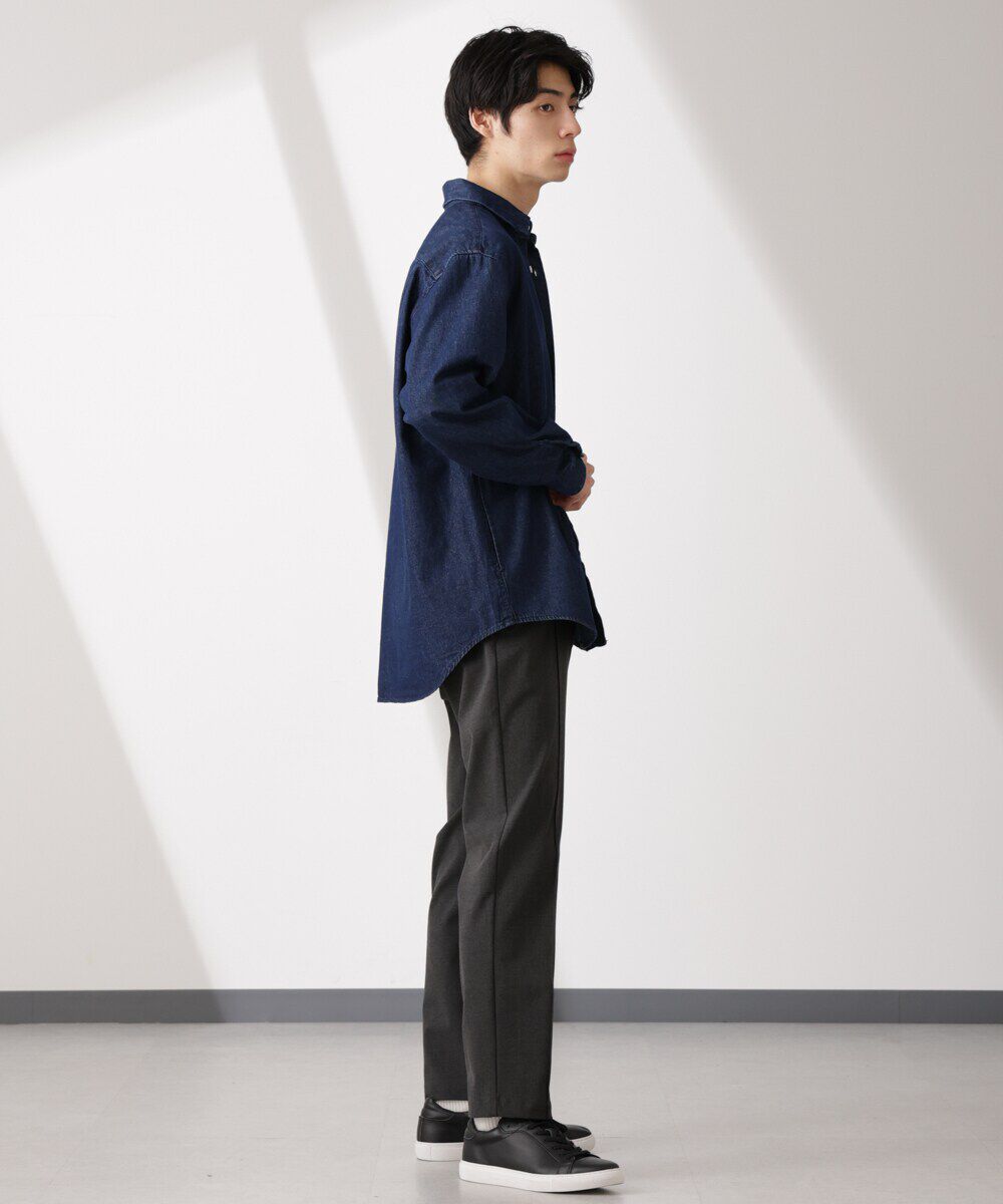 nano･universe「ライトオンスデニムシャツ 長袖」|シャツ・ブラウス|