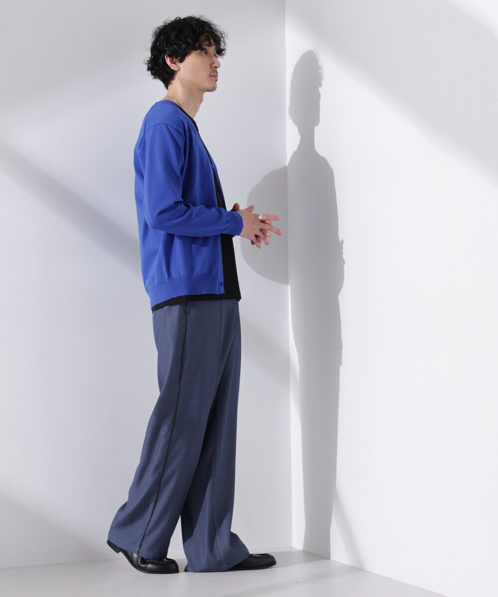 nano･universe「プレーティングスタンダードカーディガン」|ニット・セーター|