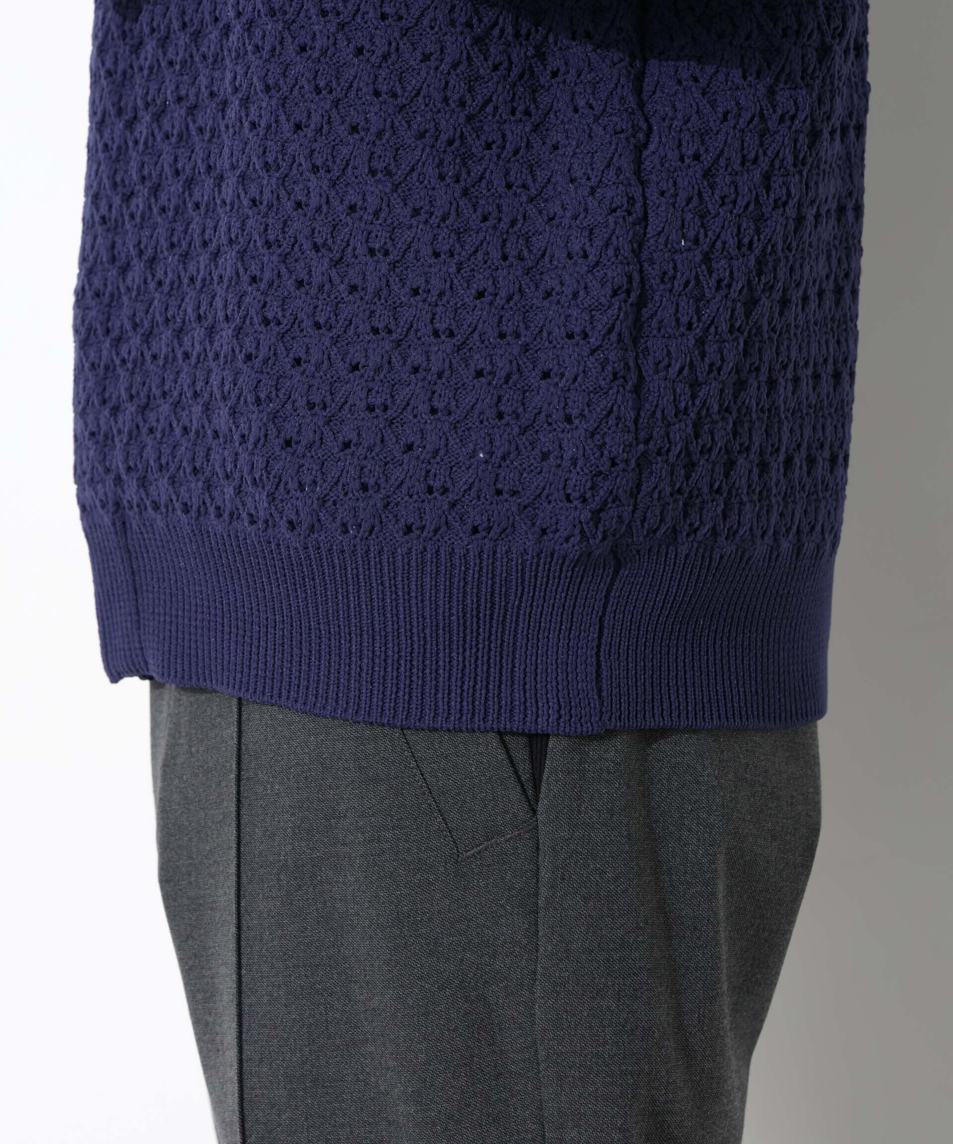 nano･universe「スポンディッシュ フライフロントカーディガン」|ニット・セーター|