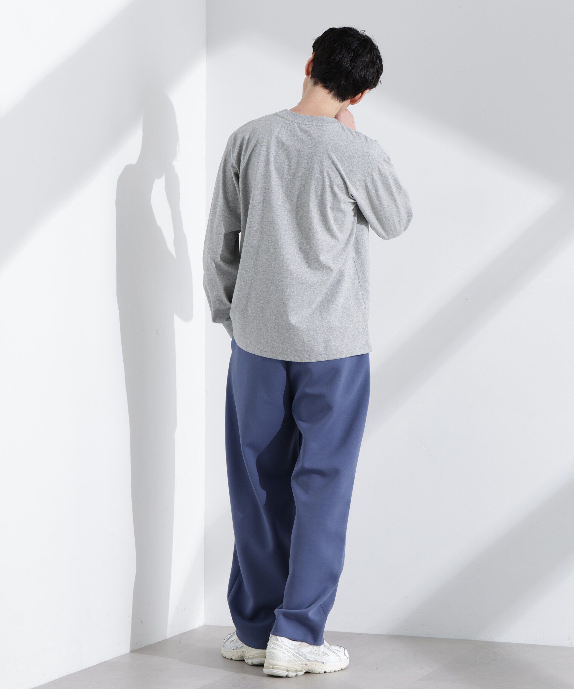 nano･universe「「NJ/CLUB」 ストレッチポンチテーパードパンツ」|チノ|