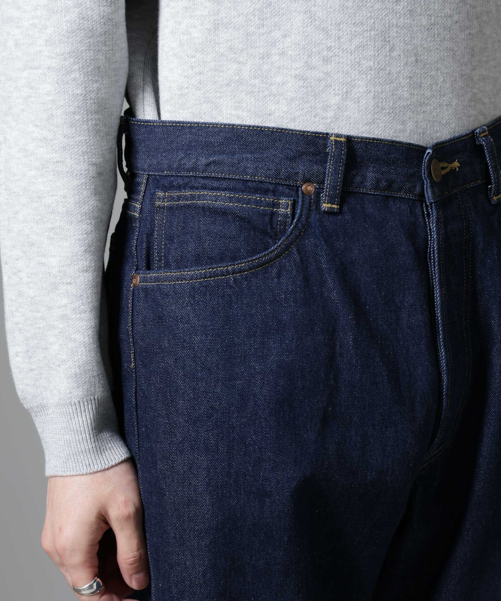 nano･universe「Lee/別注 Lee 101 DENIM PANTS(セットアップ可)」|チノ|