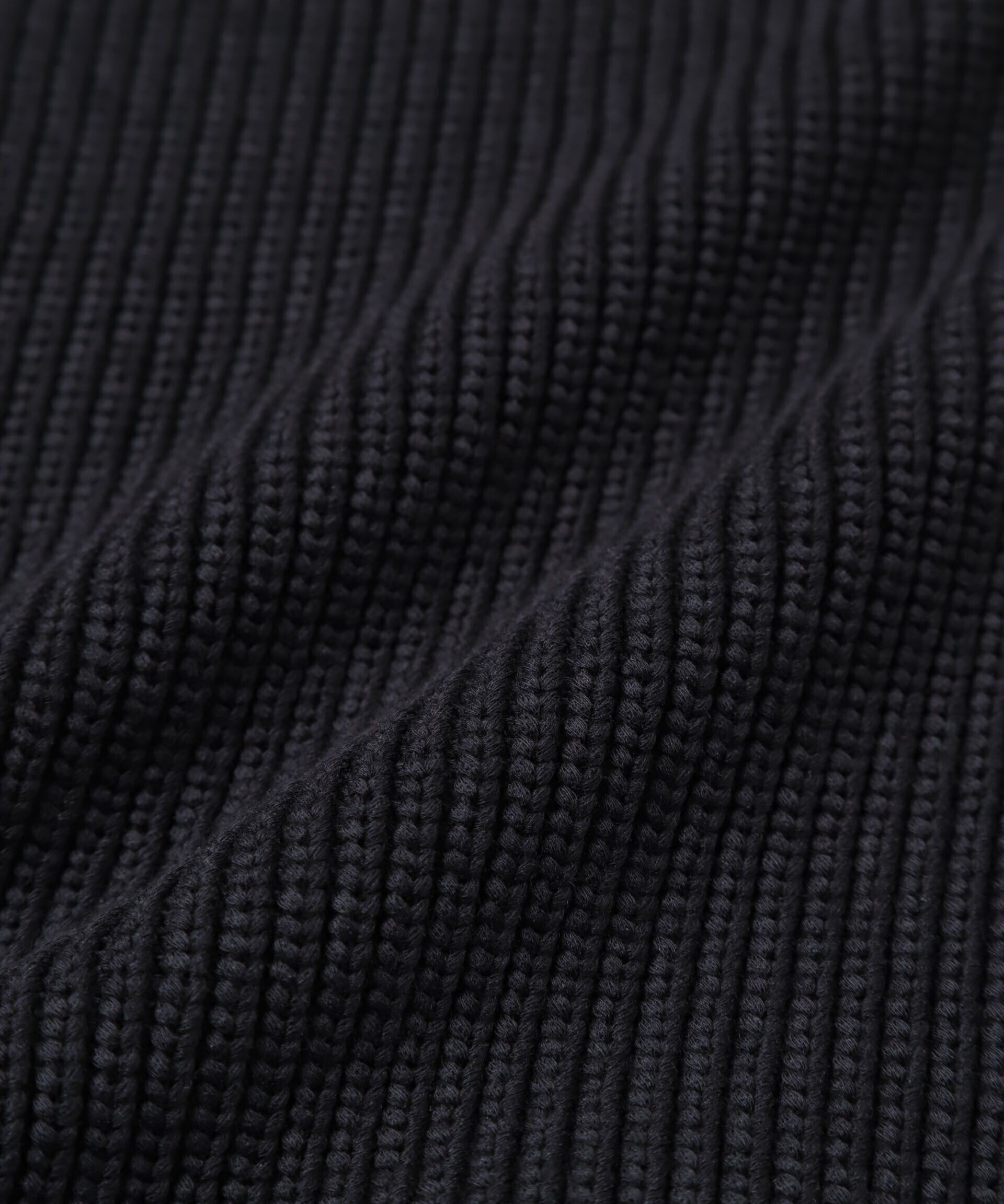 nano･universe「片アゼドライバーズジップニットベスト」|ニット・セーター|