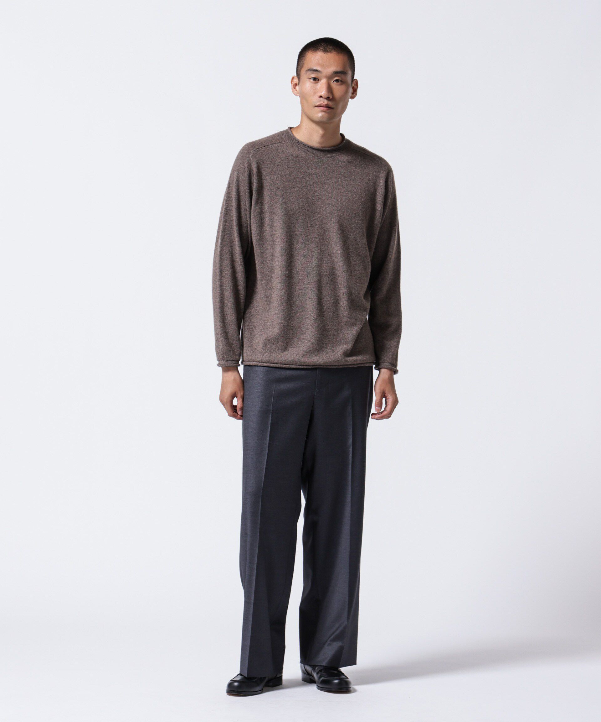 nano･universe「「ASSEMBLANC」カシミヤブレンドリラックスセーター」|ニット・セーター|