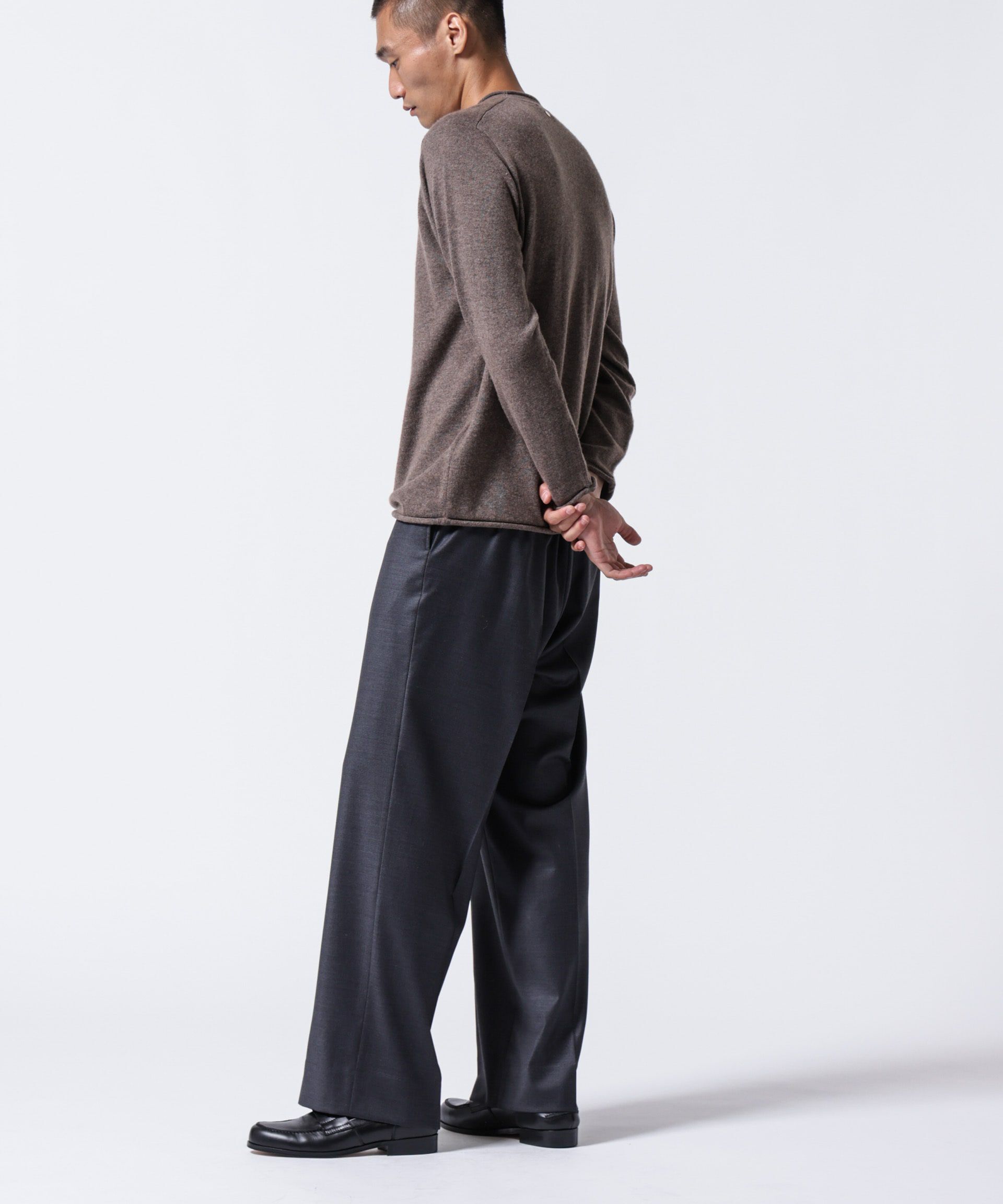 nano･universe「「ASSEMBLANC」カシミヤブレンドリラックスセーター」|ニット・セーター|