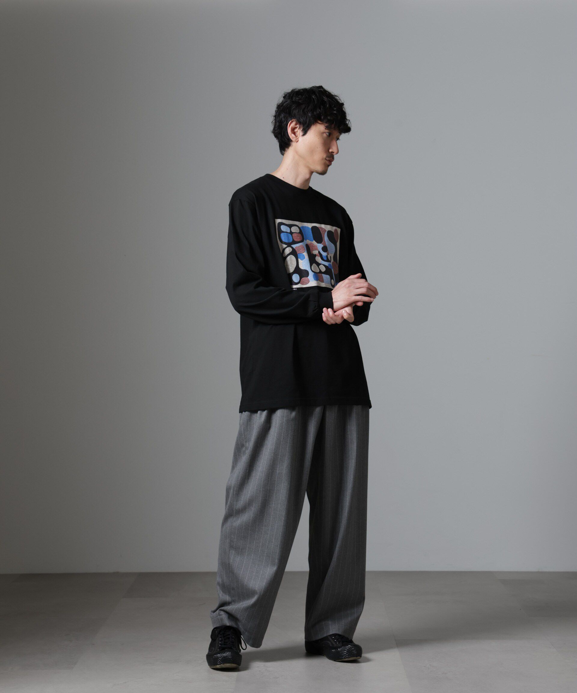 nano･universe「「着るアート」YUTAKA KAWAI ロングスリーブTEE」|Tシャツ・カットソー|