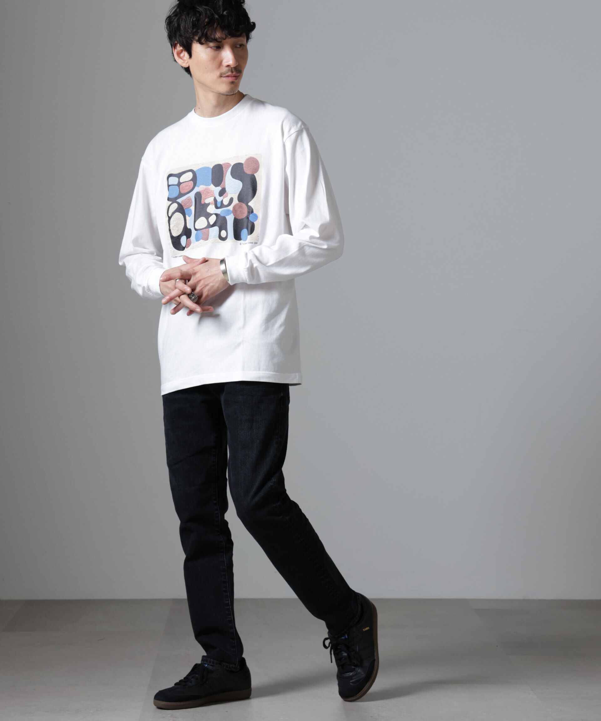 nano･universe「「着るアート」YUTAKA KAWAI ロングスリーブTEE」|Tシャツ・カットソー|