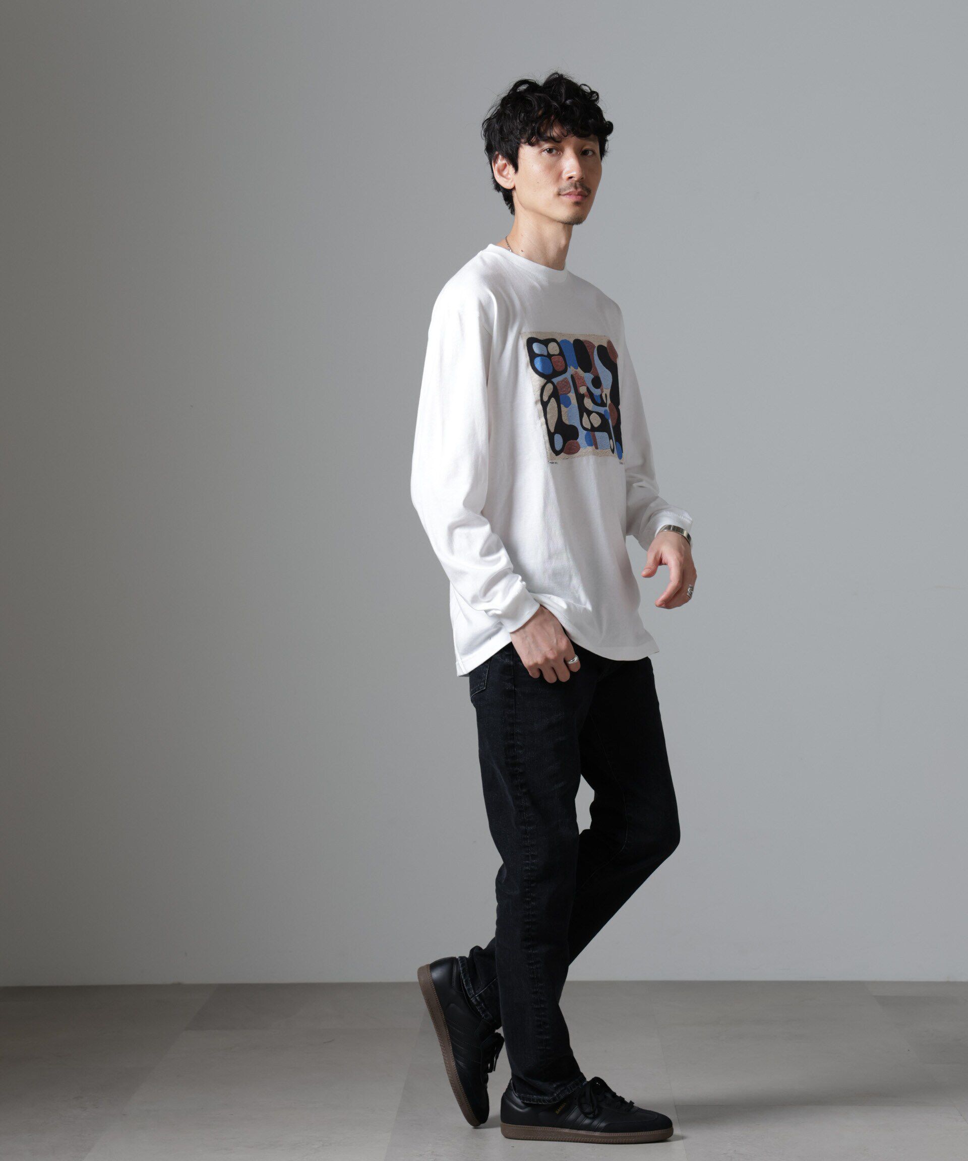 nano･universe「「着るアート」YUTAKA KAWAI ロングスリーブTEE」|Tシャツ・カットソー|