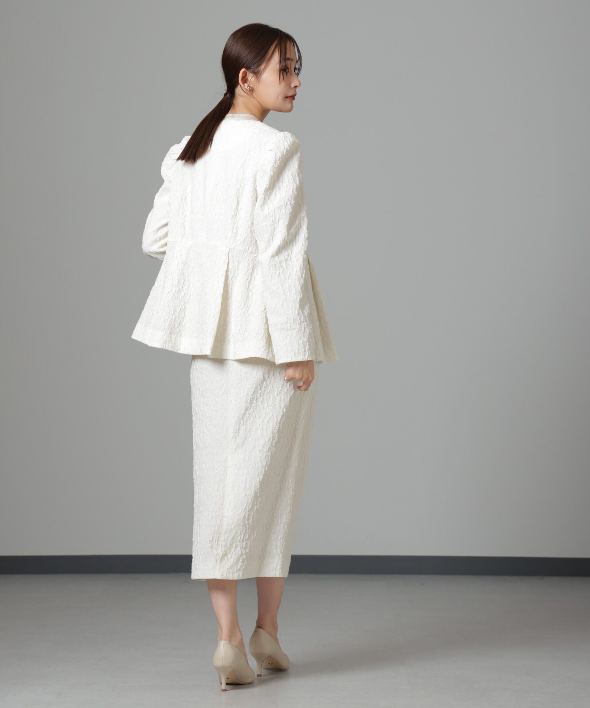 nano･universe「troisiemechaco/パフィージャガード スカート(セットアップ可)」|スカート|