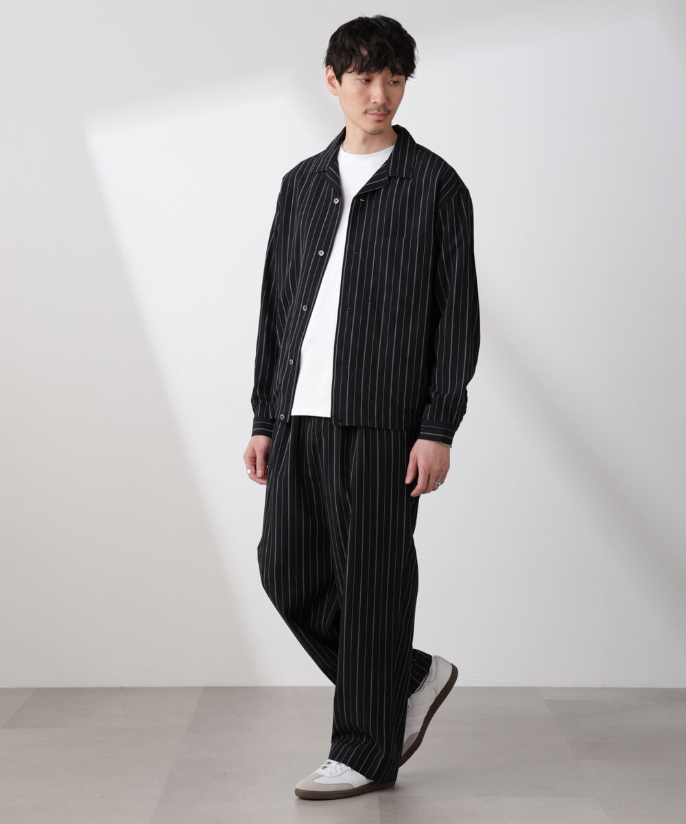 nano･universe「ﾘﾈﾝﾌﾞﾚﾝﾄﾞﾋﾟﾝｽﾄﾗｲﾌﾟ 1ﾀｯｸｲｰｼﾞｰﾊﾟﾝﾂ(ｾｯ 」|チノ|