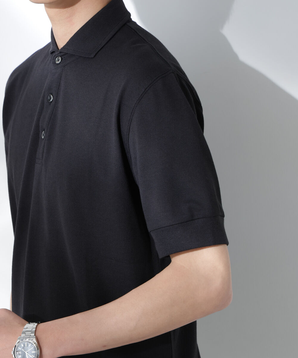 nano･universe「WEB限定/Anti Soaked ポロシャツ/カッタウェイ」|Tシャツ・カットソー|