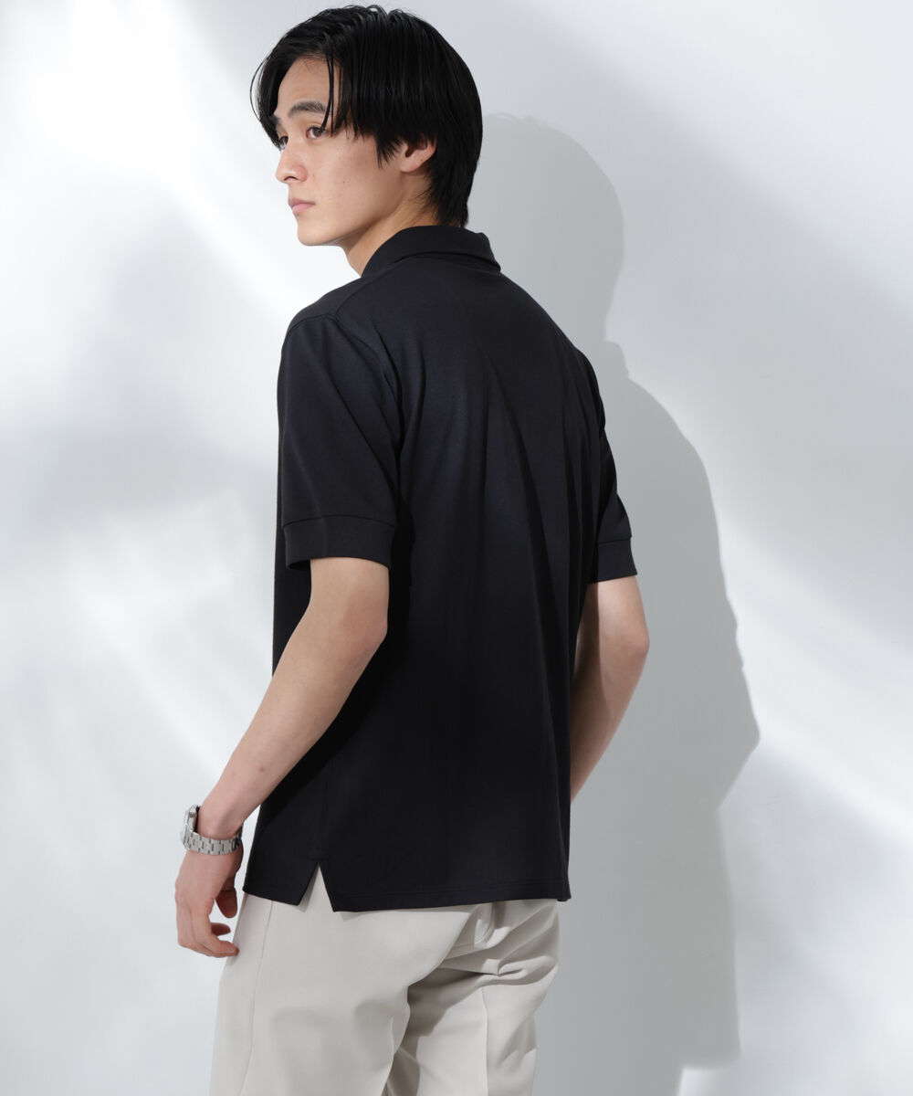 nano･universe「WEB限定/Anti Soaked ポロシャツ/カッタウェイ」|Tシャツ・カットソー|