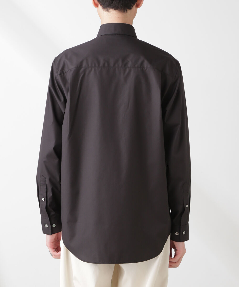 nano･universe「ESTENEIGE(R) レギュラーカラーシャツ 長袖/接触冷感」|シャツ・ブラウス|