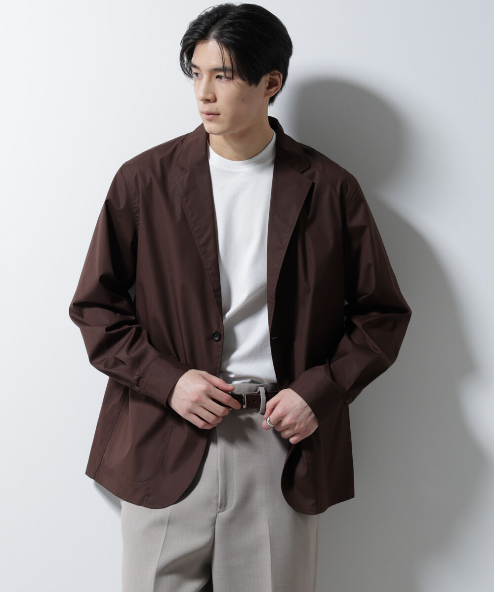 nano･universe「ESTENEIGER シャツジャケット/接触冷感」|シャツ・ブラウス|