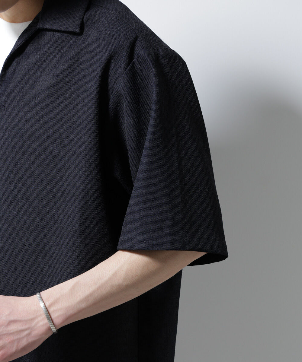 nano･universe「「MC」coveross(R)EOS ポリエステル ブッチャースキッパーシャツ」|シャツ・ブラウス|