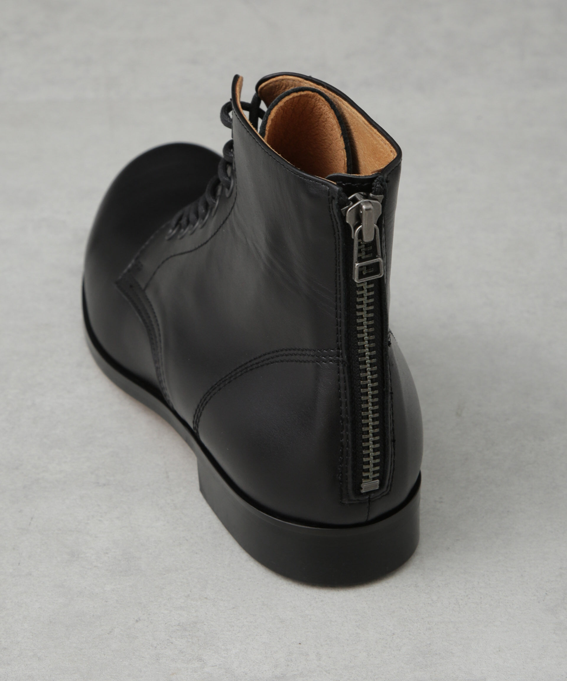 nano･universe「PADRONE THE STANDARD LINE/ 別注 BACK ZIP LACEUP BOOTS/ ﾊﾞｯｸｼﾞｯﾌﾟﾚｰｽｱｯ 」|ショートブーツ|