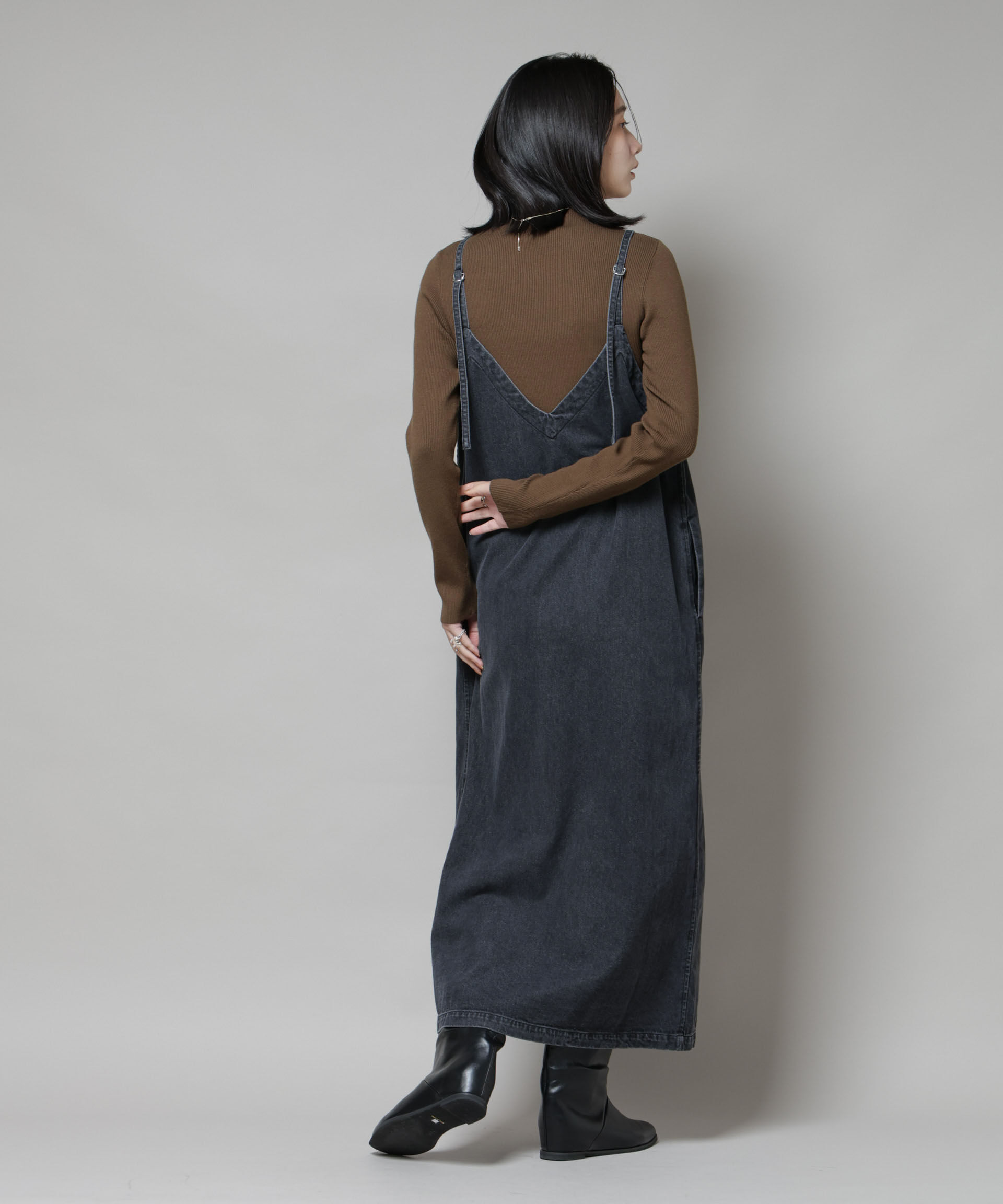 nano･universe「ハイネックリブニットトップス」|ニット・セーター|